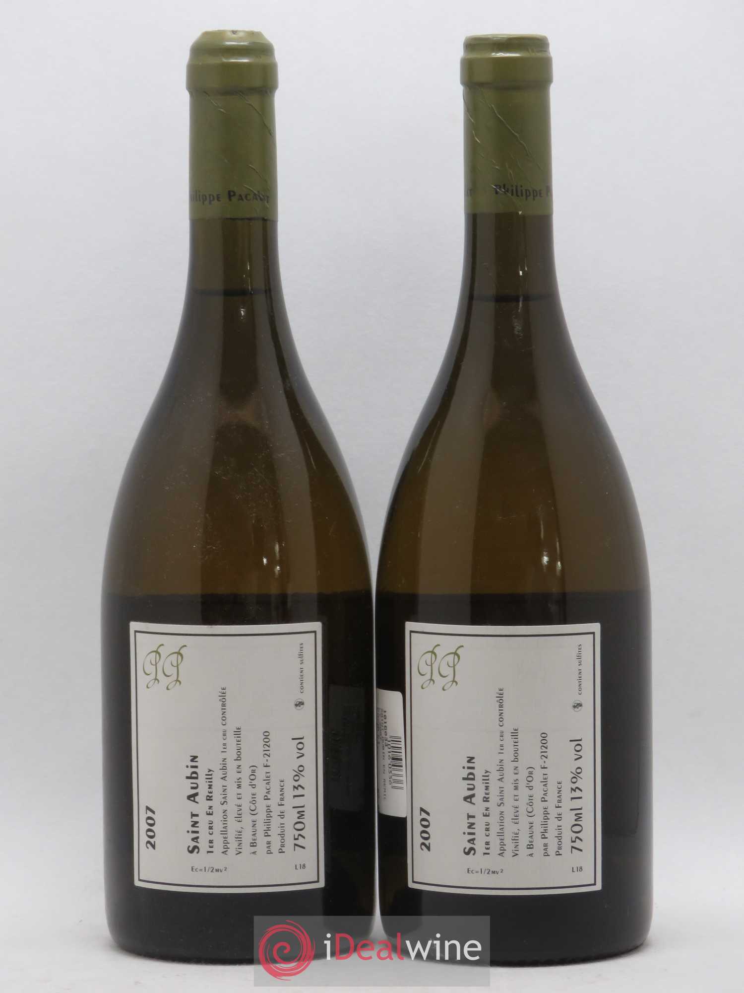 Saint-Aubin 1er Cru En Remilly Pacalet 2007 - Posten von 2 Flaschen - 1