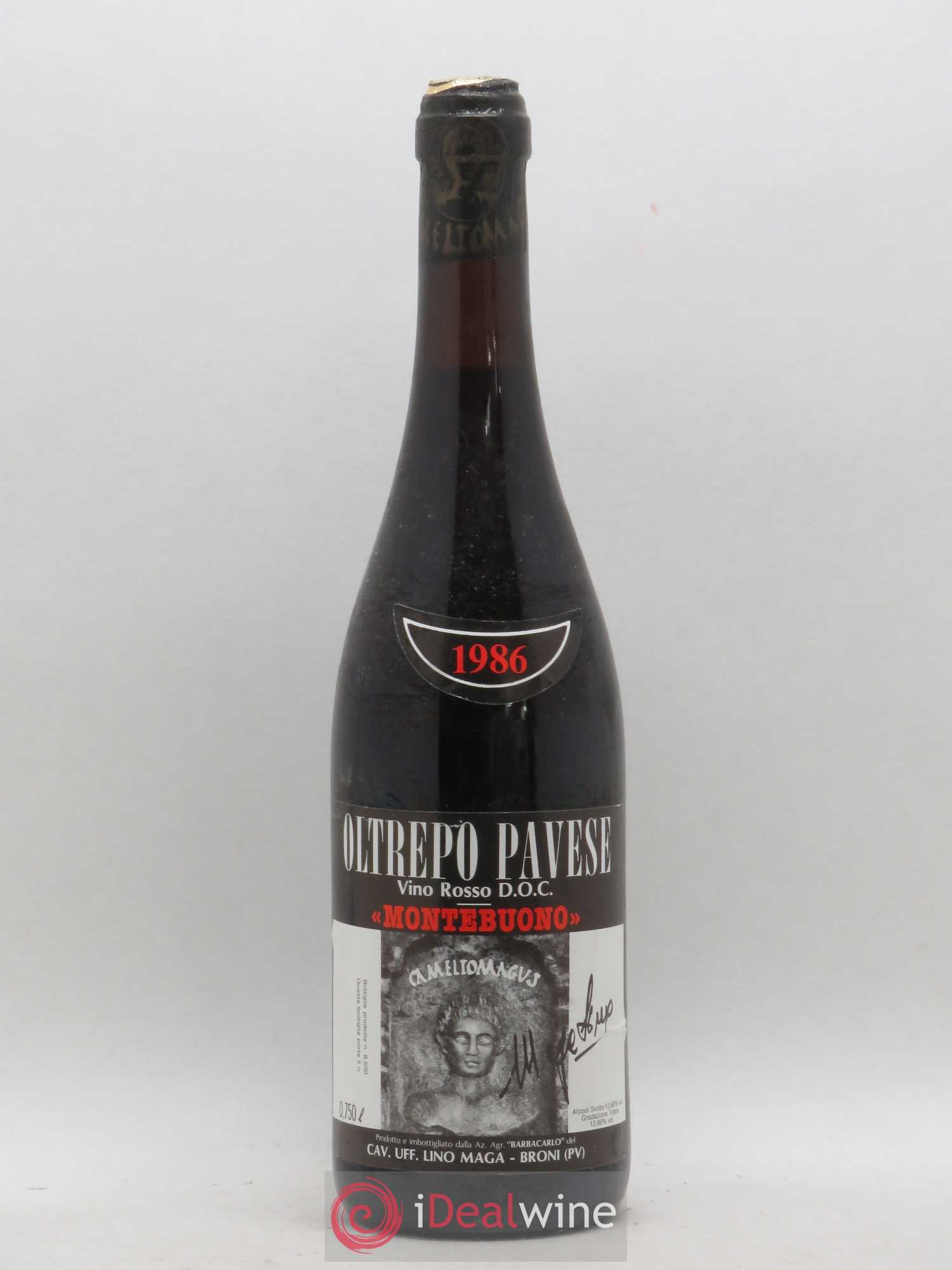 Italie DOC Oltrepo Pavese Rosso Lino Maga Montebuono 1986 - Posten von 1 Flasche - 0