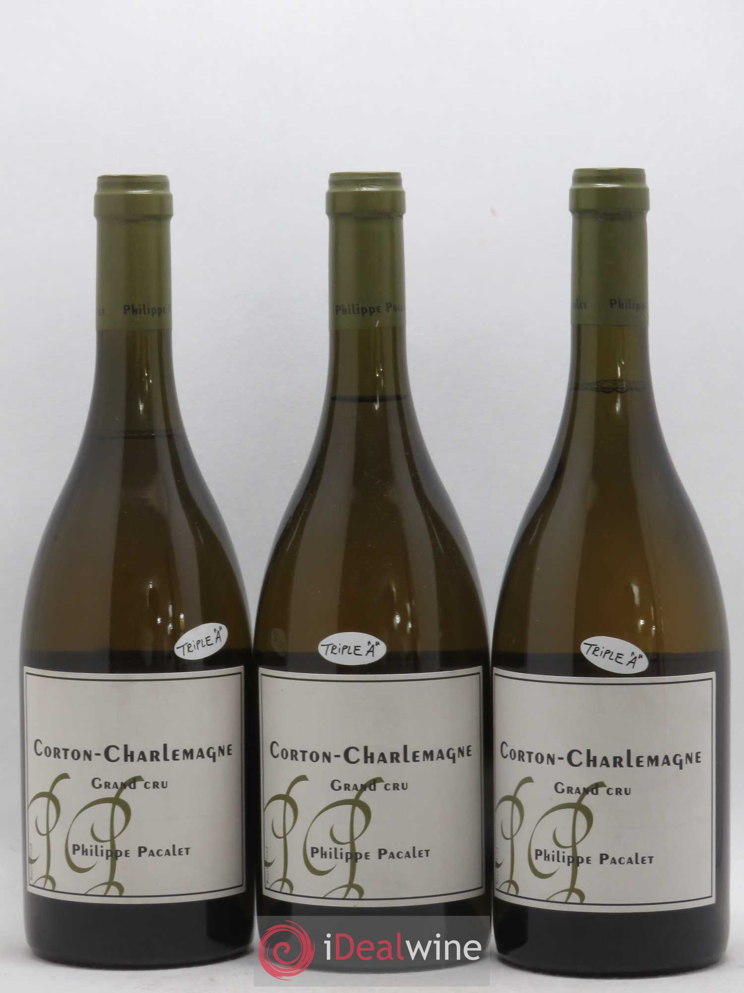Corton-Charlemagne Grand Cru Philippe Pacalet 2007 - Lot de 3 bouteilles - 0