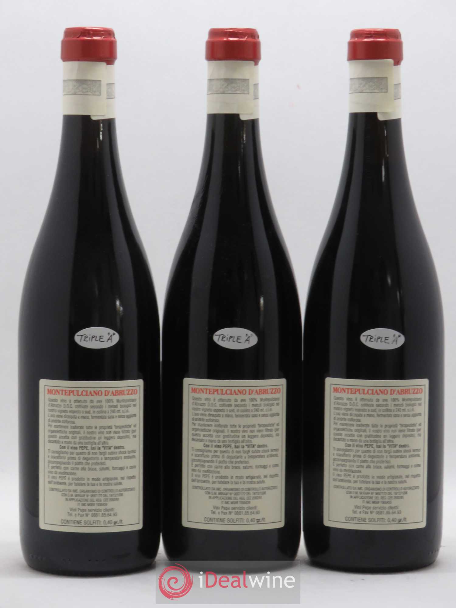 Montepulciano d'Abruzzo DOC Riserva Vecchie Viti Emidio Pepe 2004 - Lot de 6 bouteilles - 2