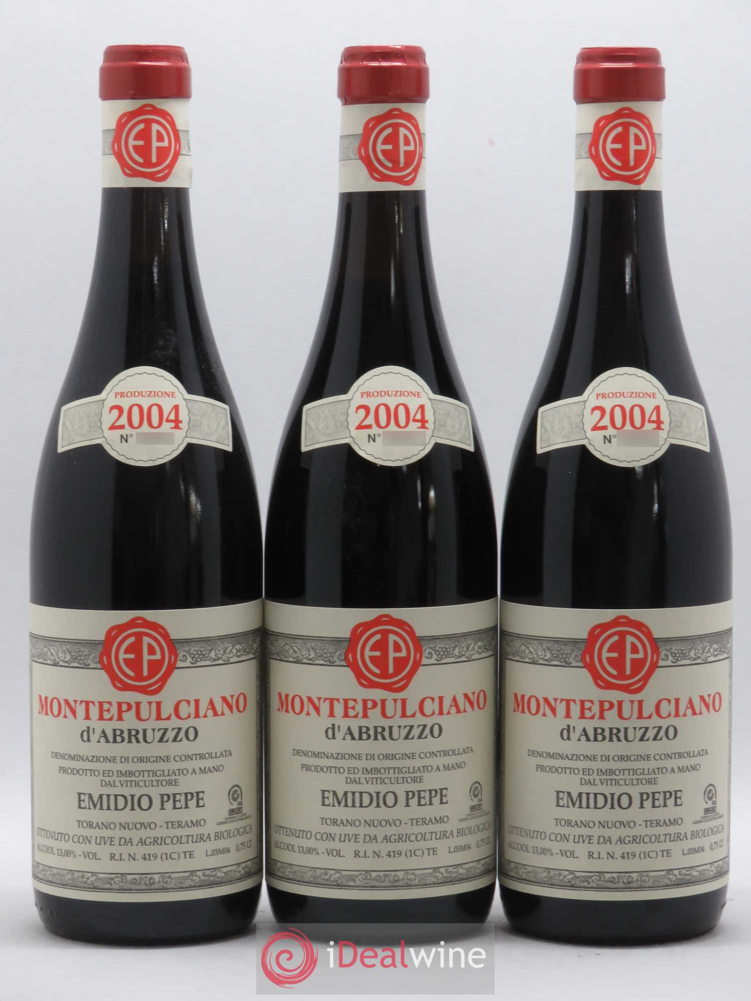 Montepulciano d'Abruzzo DOC Riserva Vecchie Viti Emidio Pepe 2004 - Lot de 6 bouteilles - 3