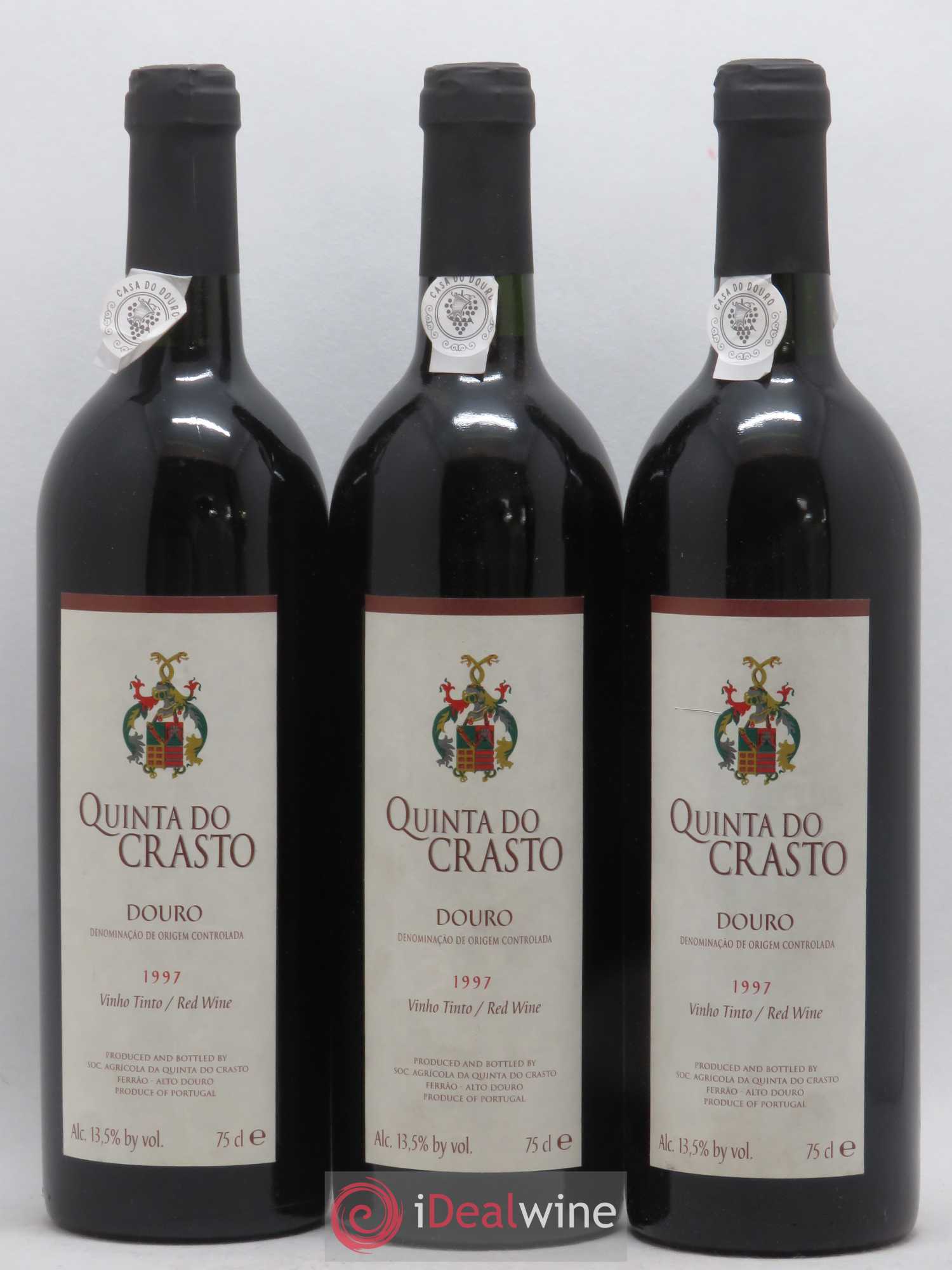 Douro DOC Douro Quinta Do Crasto 1997 - Lot de 3 bouteilles - 0