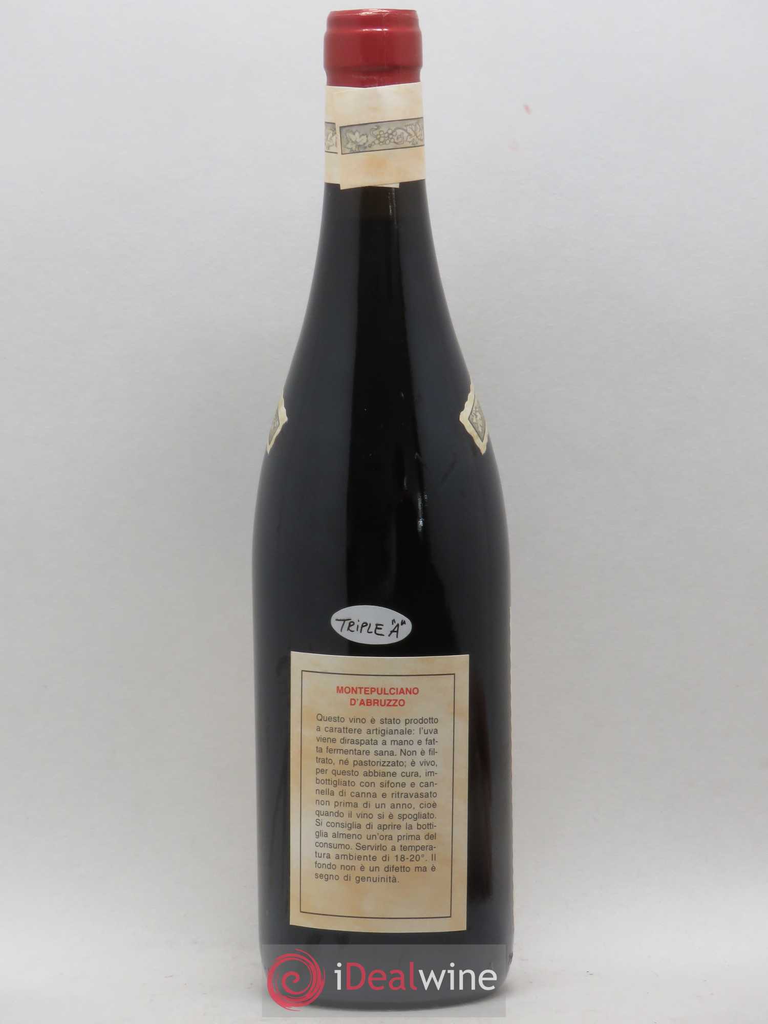 Montepulciano d'Abruzzo DOC Riserva Vecchie Viti Emidio Pepe 1980 - Lot de 1 bouteille - 1