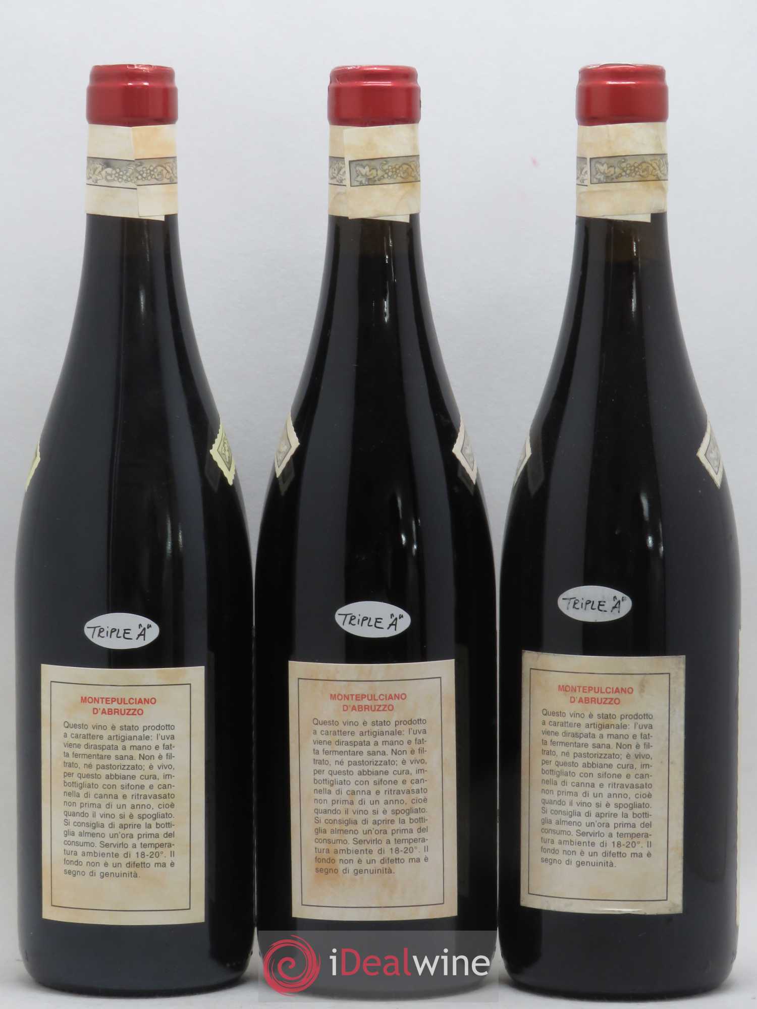 Montepulciano d'Abruzzo DOC Riserva Vecchie Viti Emidio Pepe 1997 - Lot de 3 bouteilles - 1