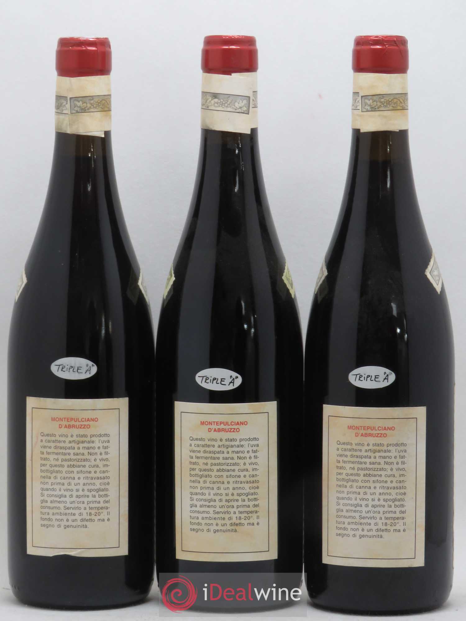 Montepulciano d'Abruzzo DOC Riserva Vecchie Viti Emidio Pepe 1997 - Lot de 3 bouteilles - 1