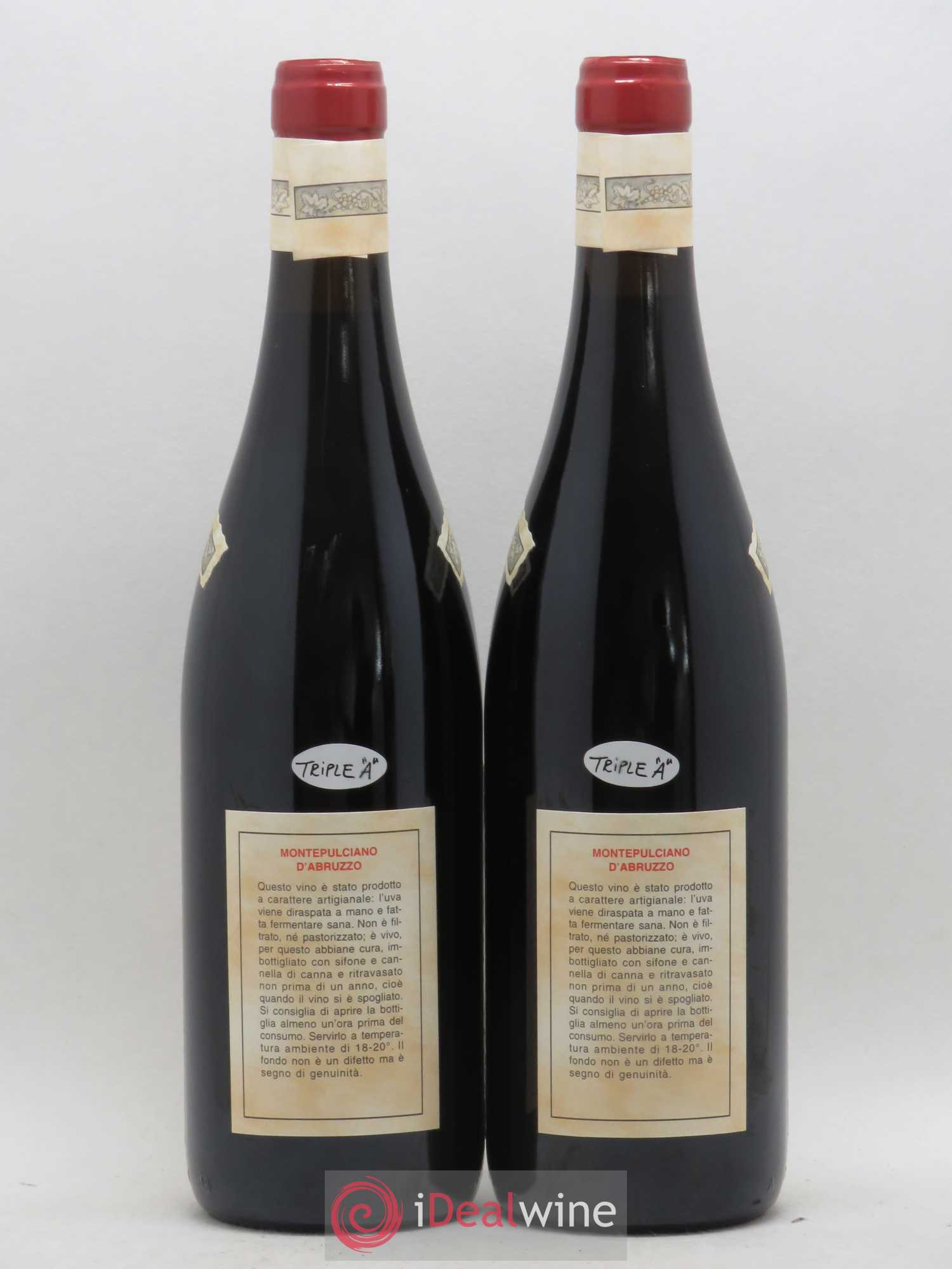 Montepulciano d'Abruzzo DOC Riserva Vecchie Viti Emidio Pepe 1980 - Lot de 2 bouteilles - 1