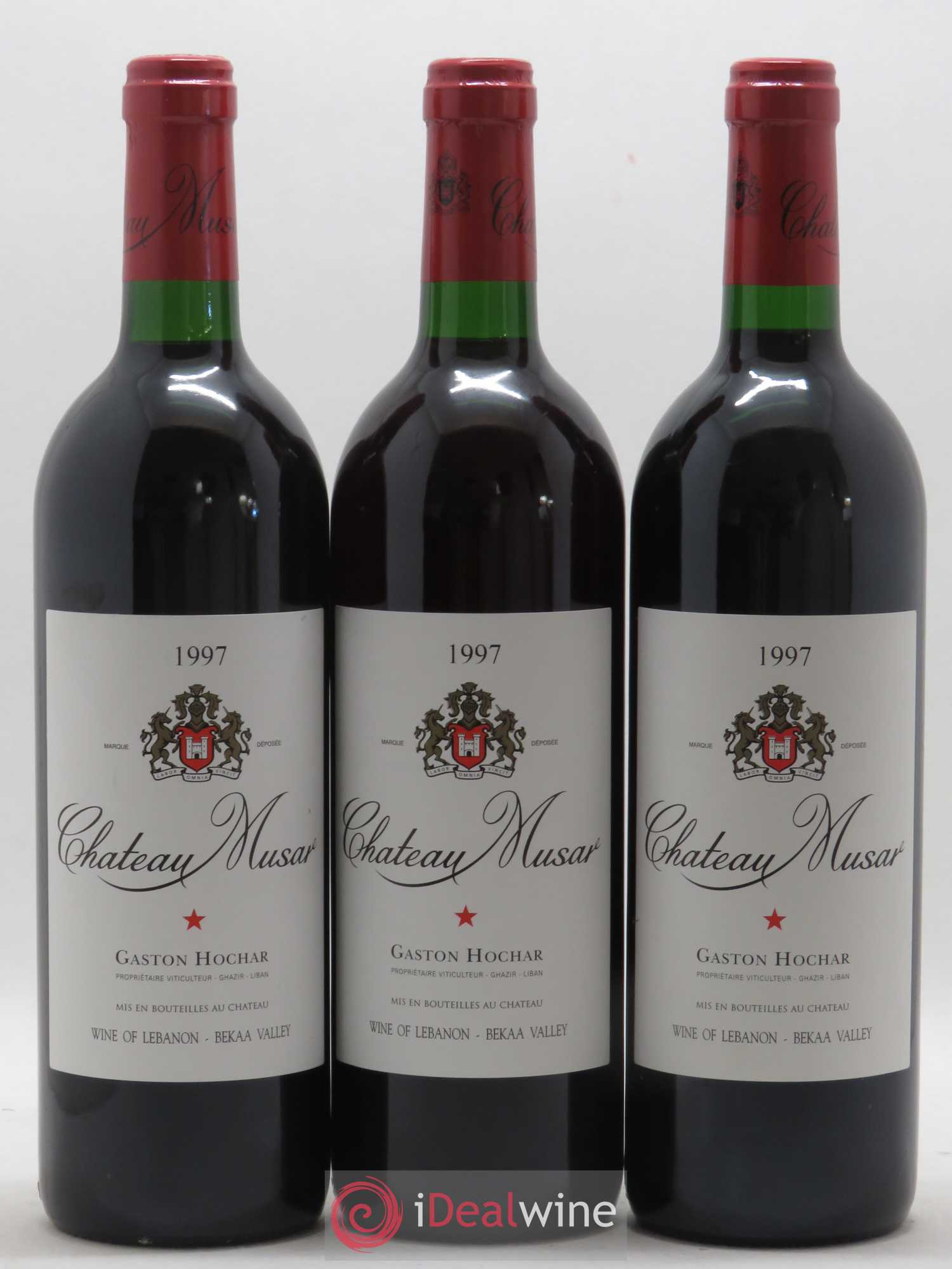 Château Musar Serge Hochar 1997 - Lot de 6 bouteilles - 2