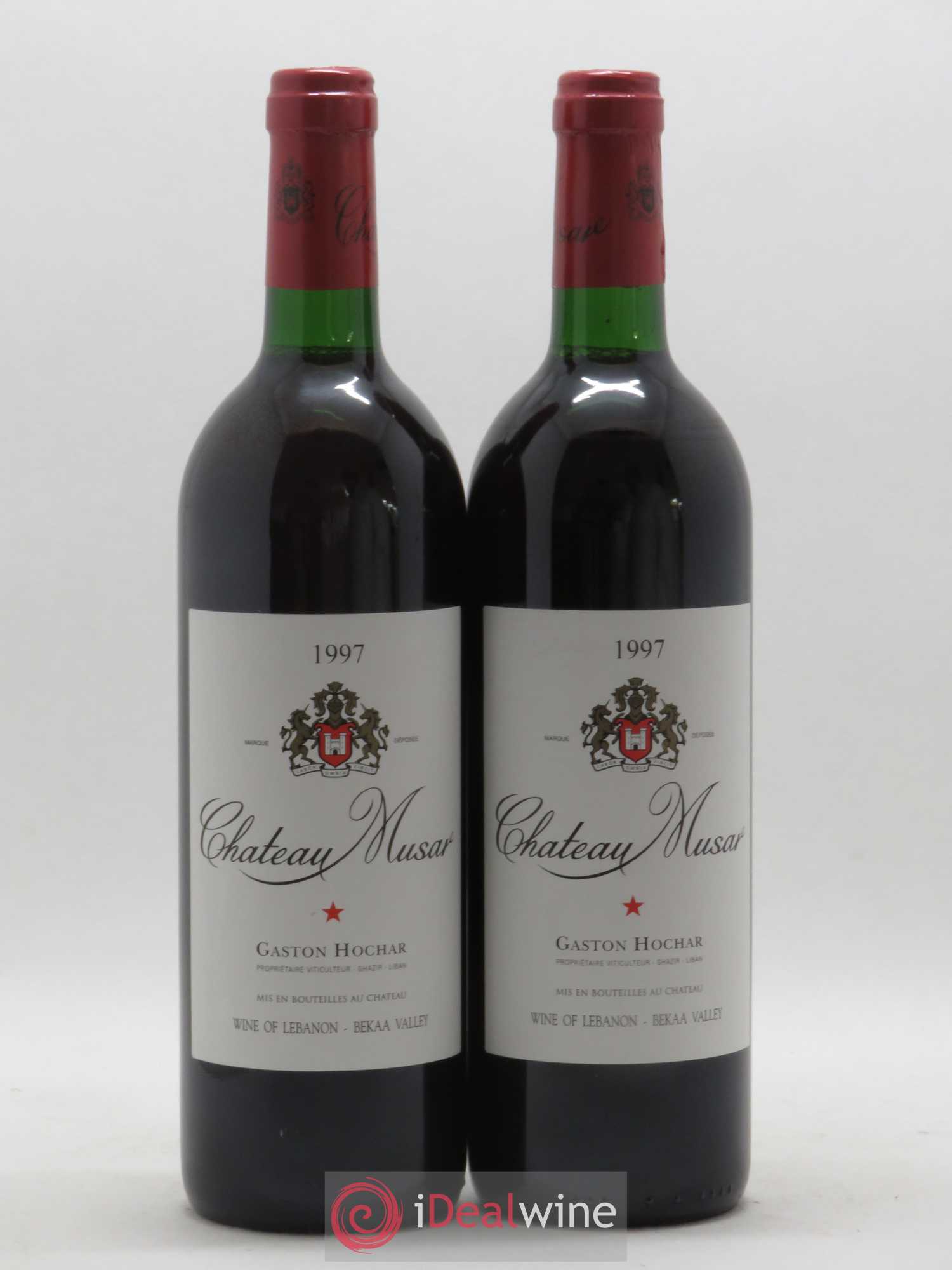 Château Musar Serge Hochar 1997 - Lot de 2 bouteilles - 0