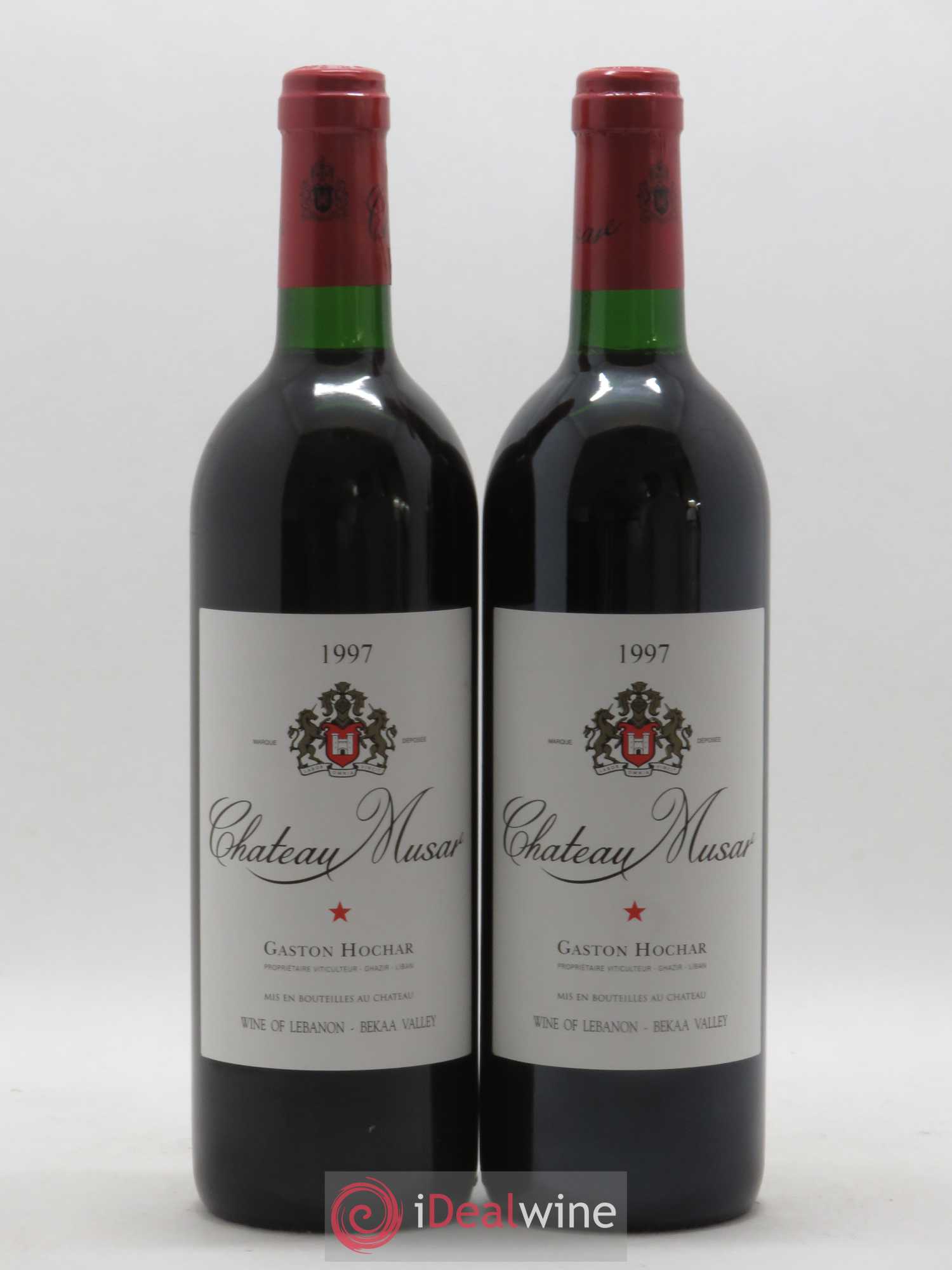 Château Musar Serge Hochar 1997 - Lot de 2 bouteilles - 0
