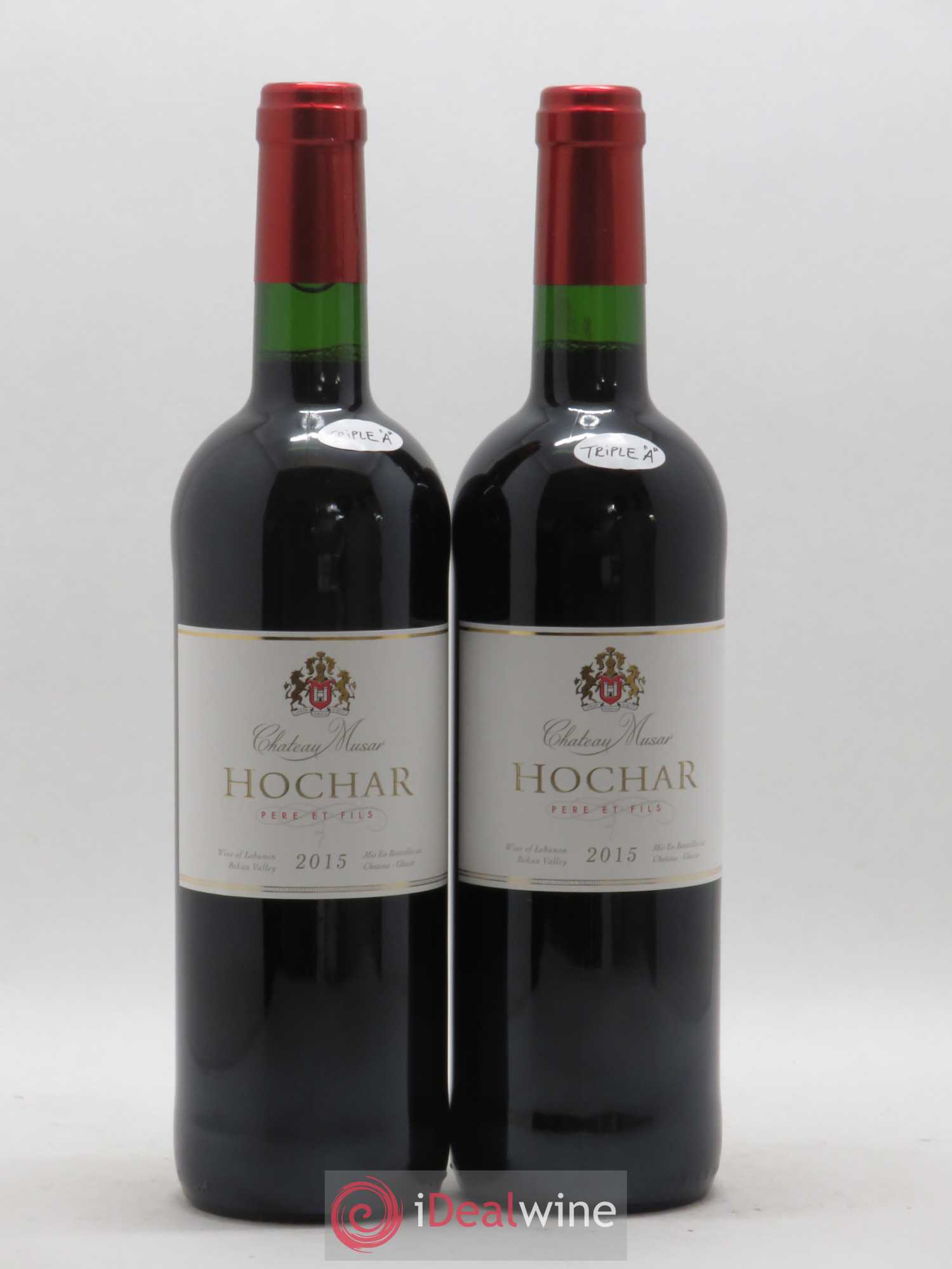 Château Musar Serge Hochar 2015 - Lot de 2 bouteilles - 0