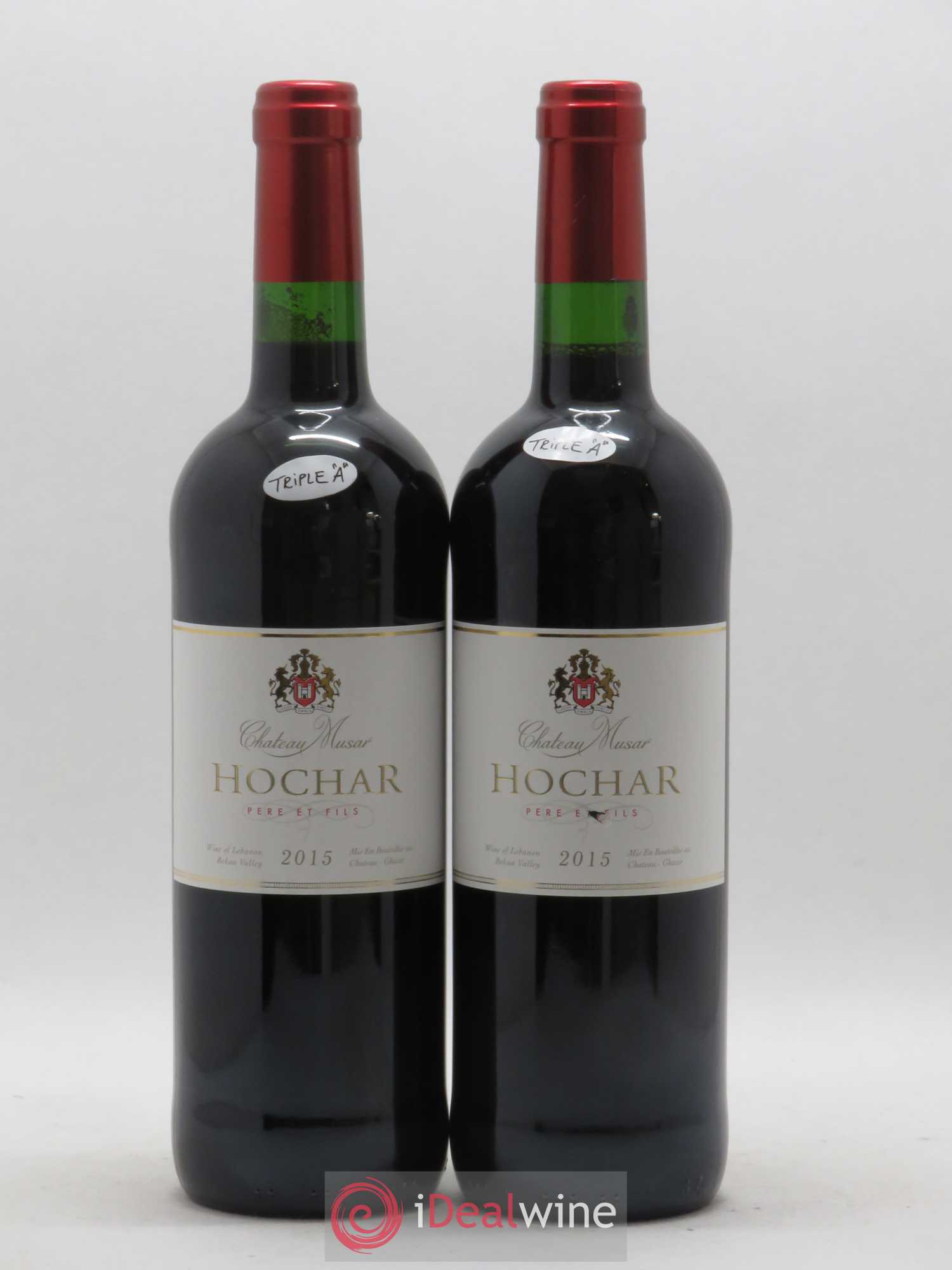 Château Musar Serge Hochar 2015 - Lot de 2 bouteilles - 0