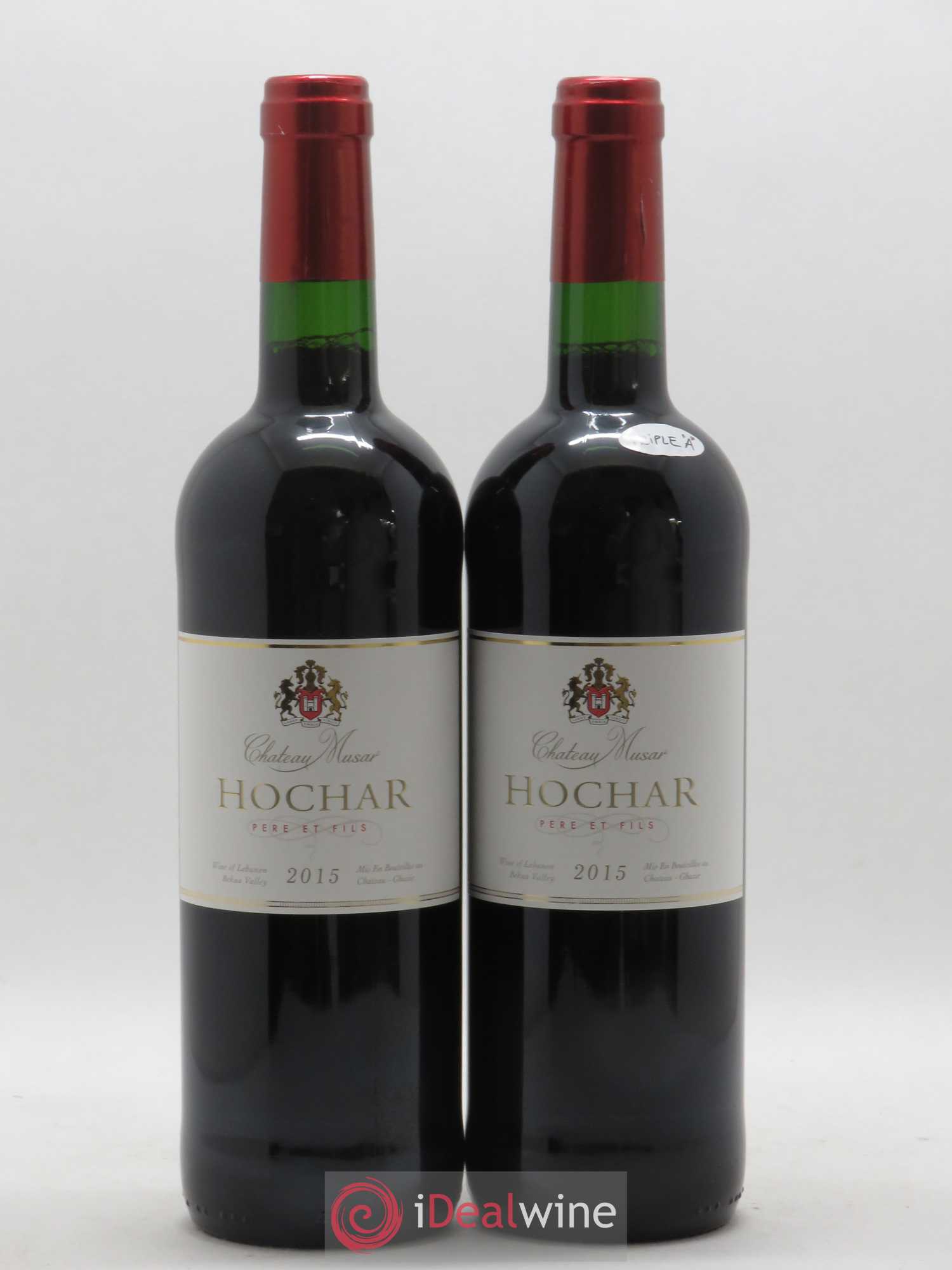 Château Musar Serge Hochar 2015 - Lot de 2 bouteilles - 0