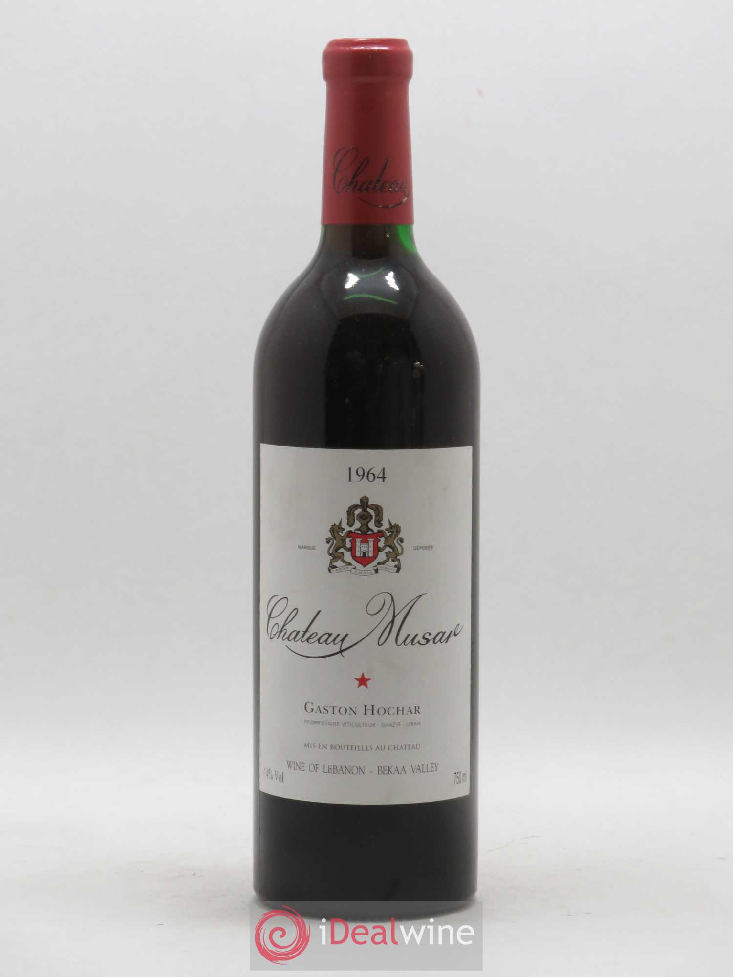 Château Musar Serge Hochar 1964 - Lot de 1 bouteille - 0