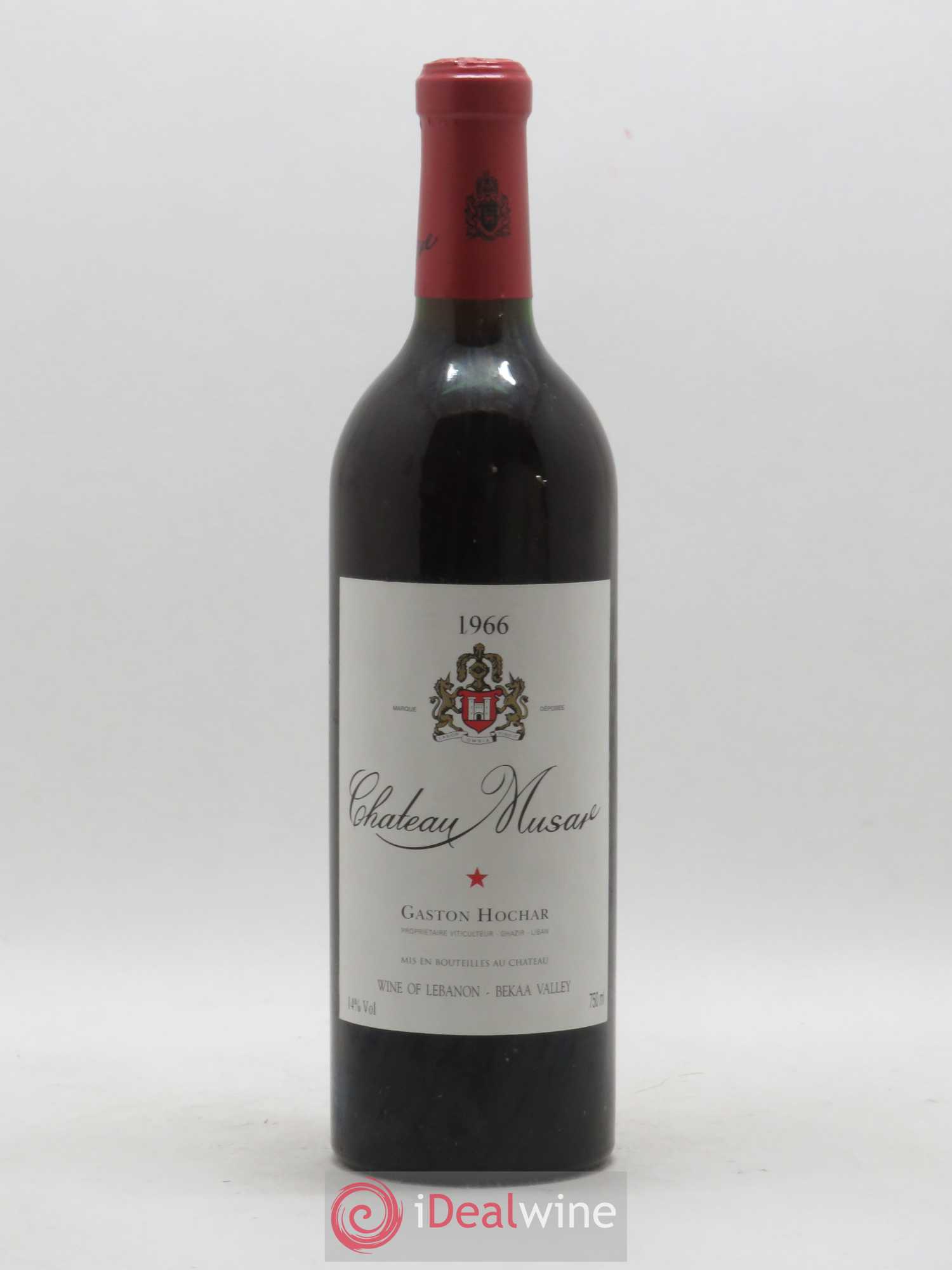 Château Musar Serge Hochar 1966 - Lot de 1 bouteille - 0