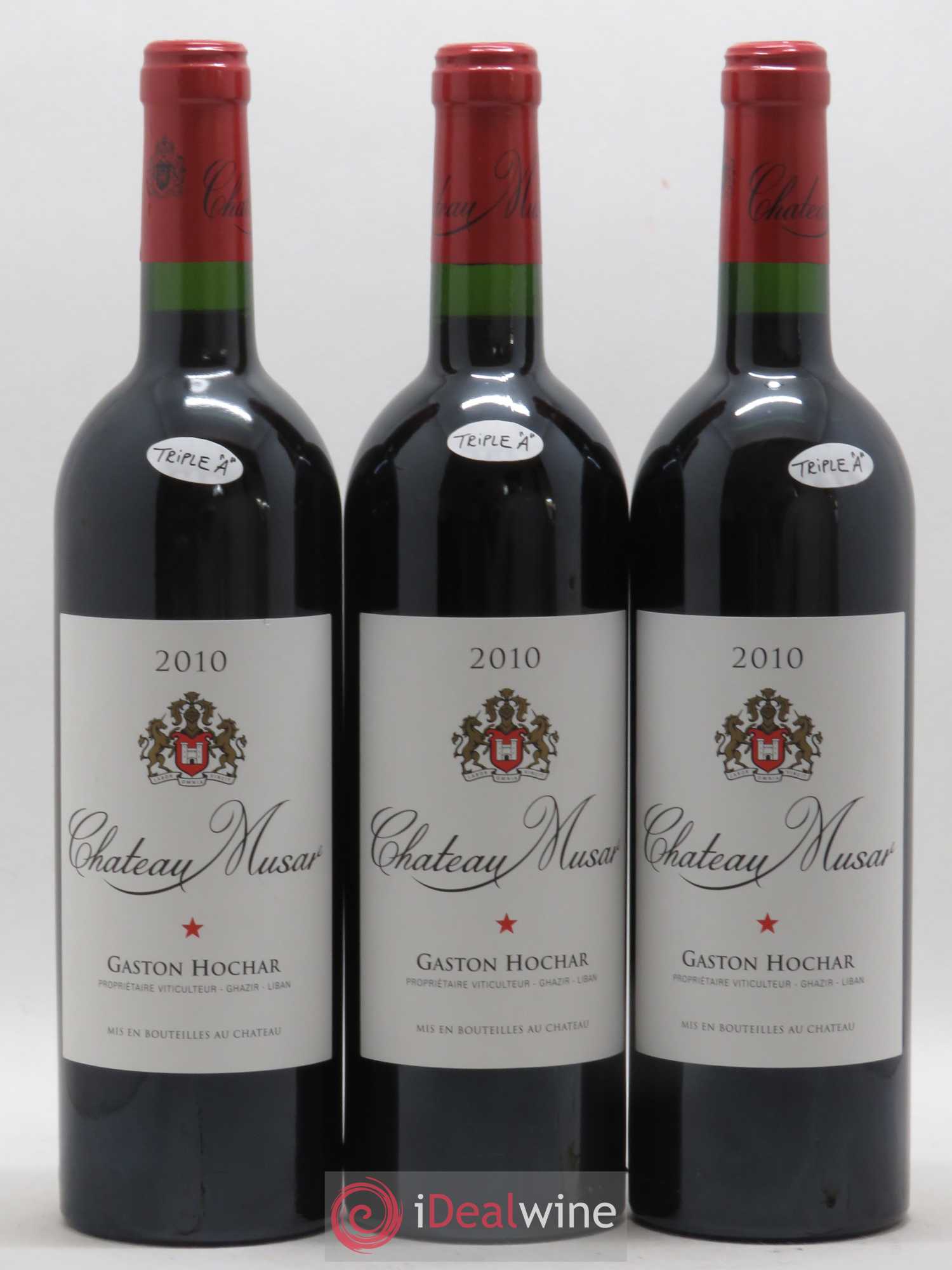 Château Musar Serge Hochar 2010 - Lot de 6 bouteilles - 2