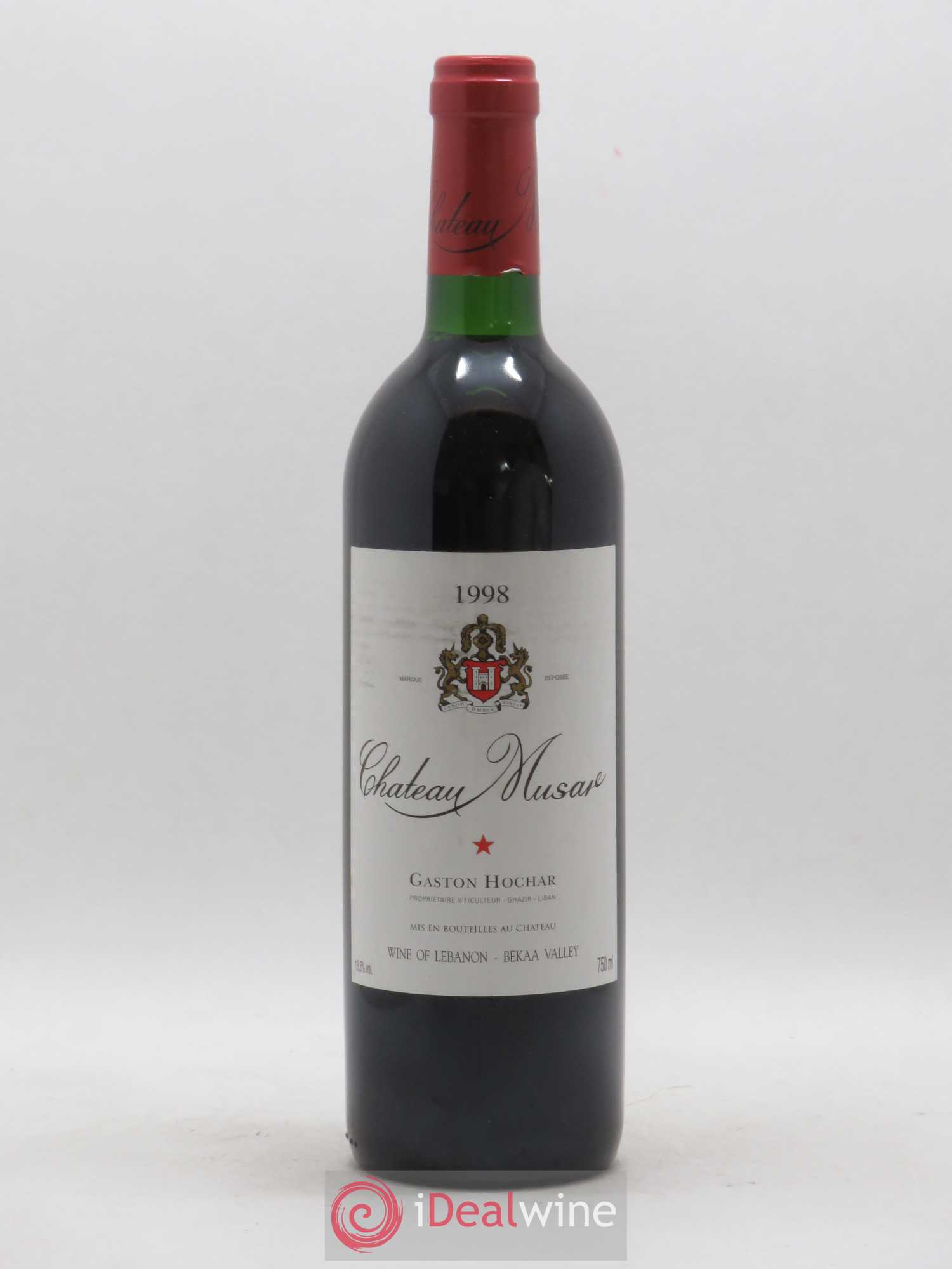 Château Musar Serge Hochar 1998 - Lot de 1 bouteille - 0
