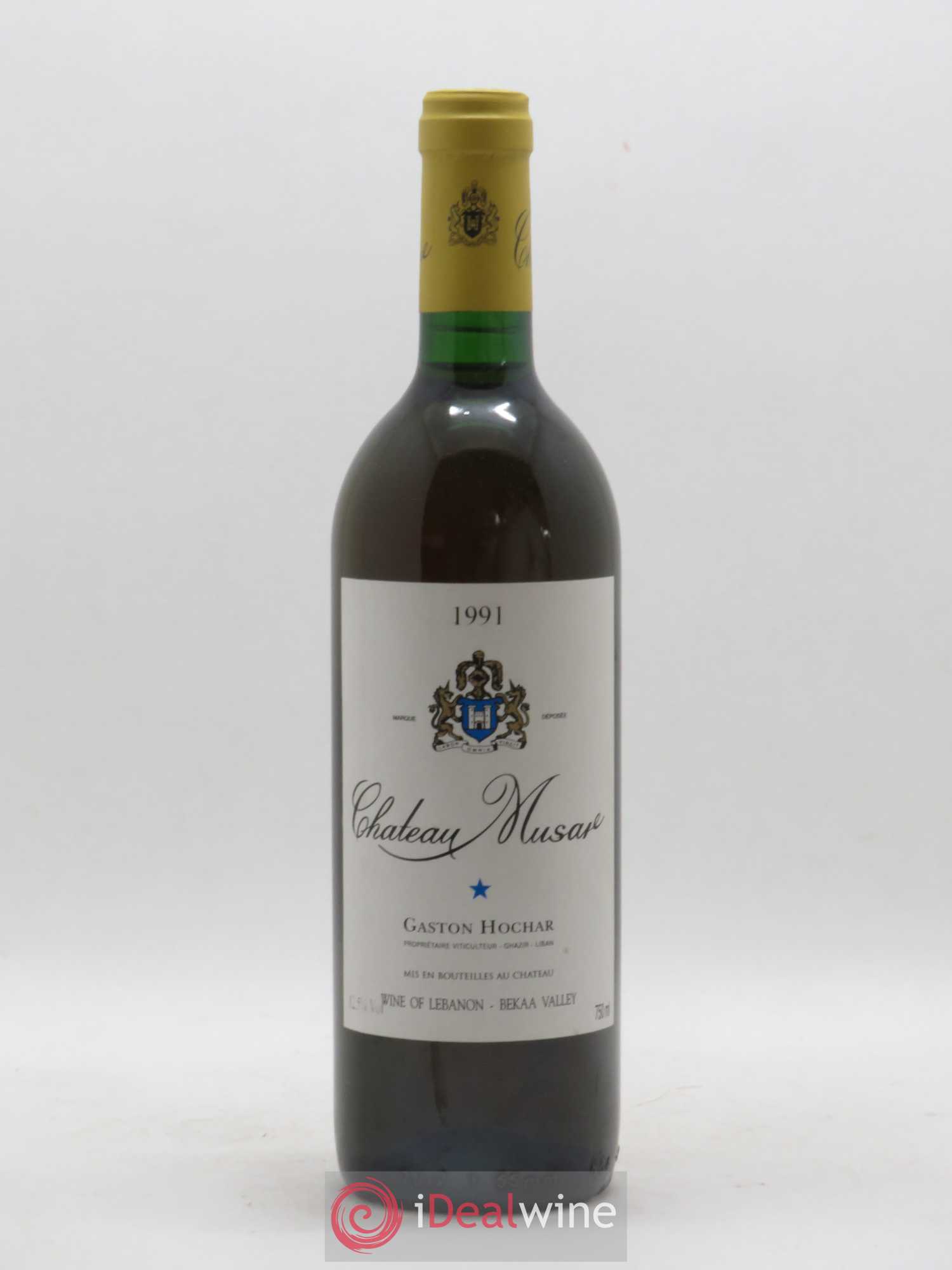 Château Musar Serge Hochar 1991 - Lot de 1 bouteille - 0