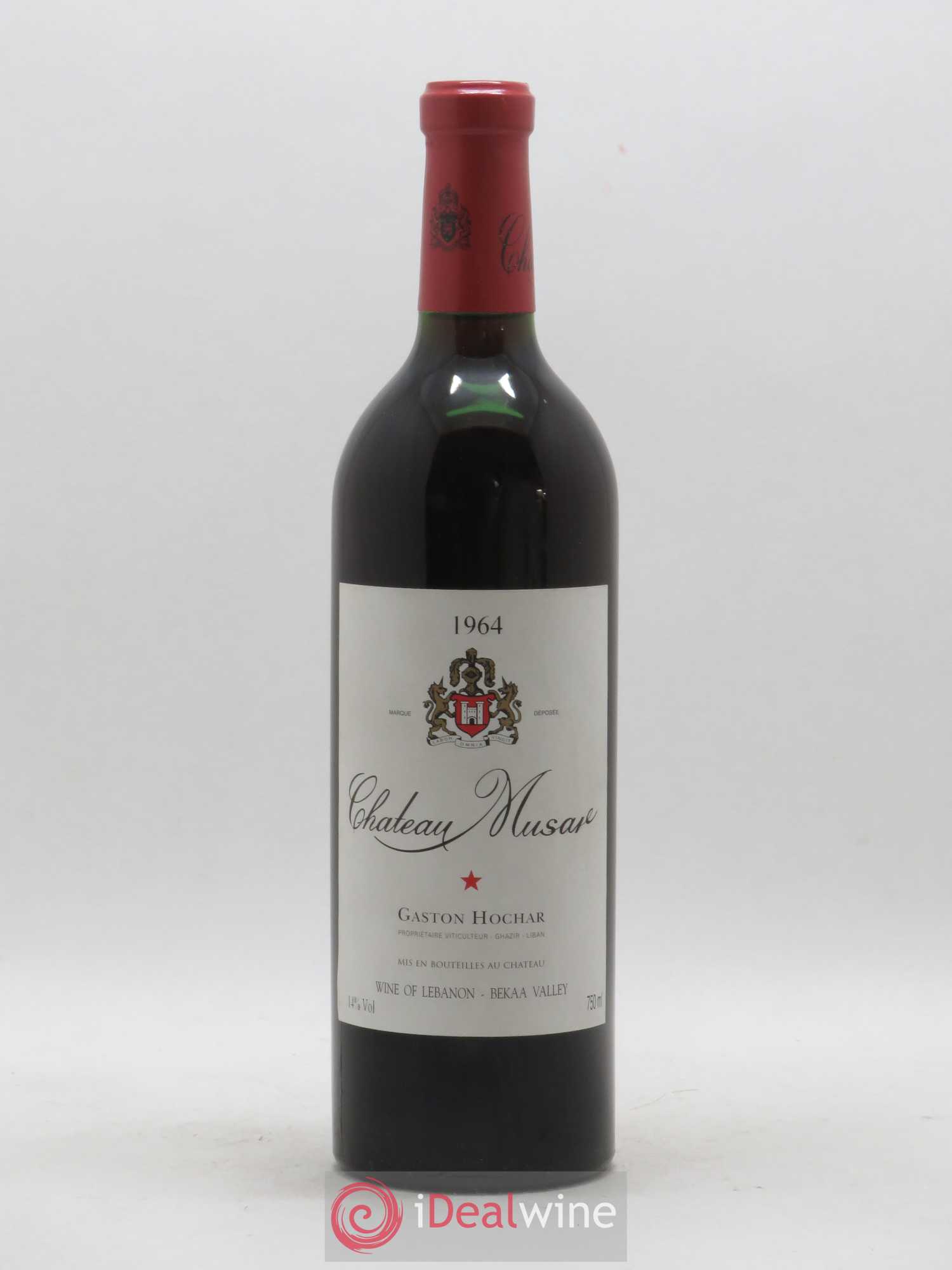 Château Musar Serge Hochar 1964 - Lot de 1 bouteille - 0