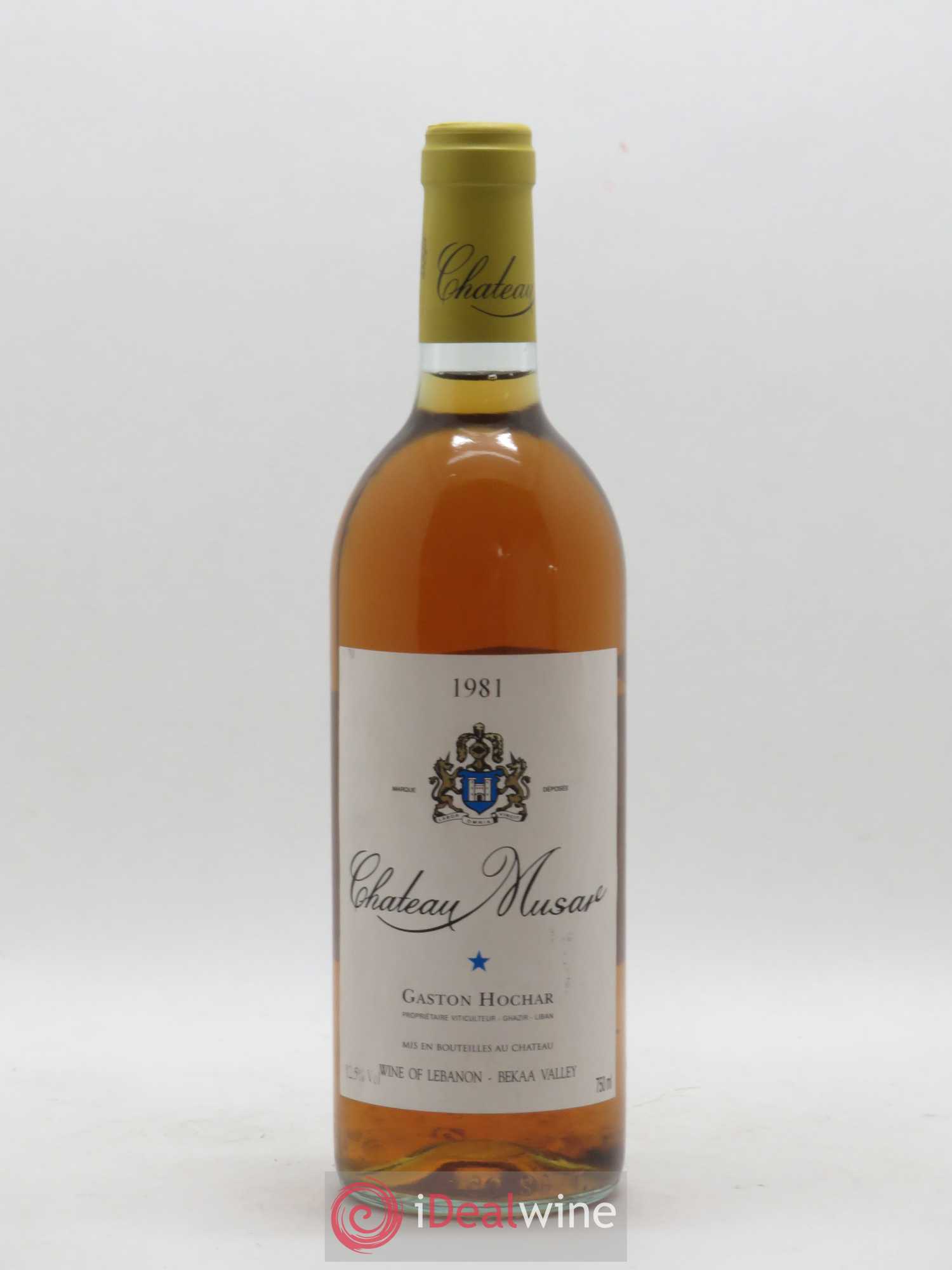 Château Musar Serge Hochar 1981 - Lot de 1 bouteille - 0