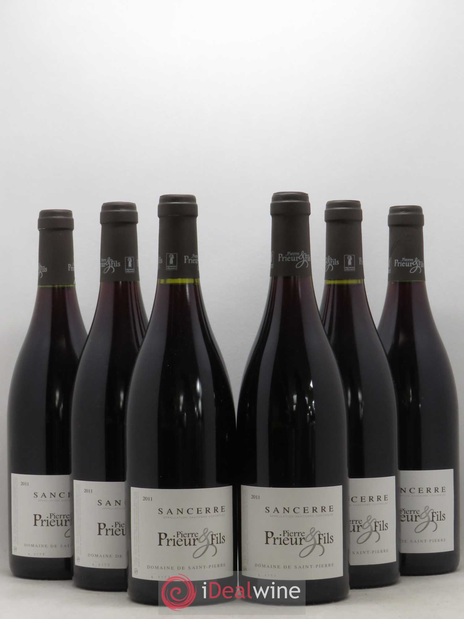Sancerre Pierre Prieur (sans prix de réserve) 2011 - Posten von 6 Flaschen - 0