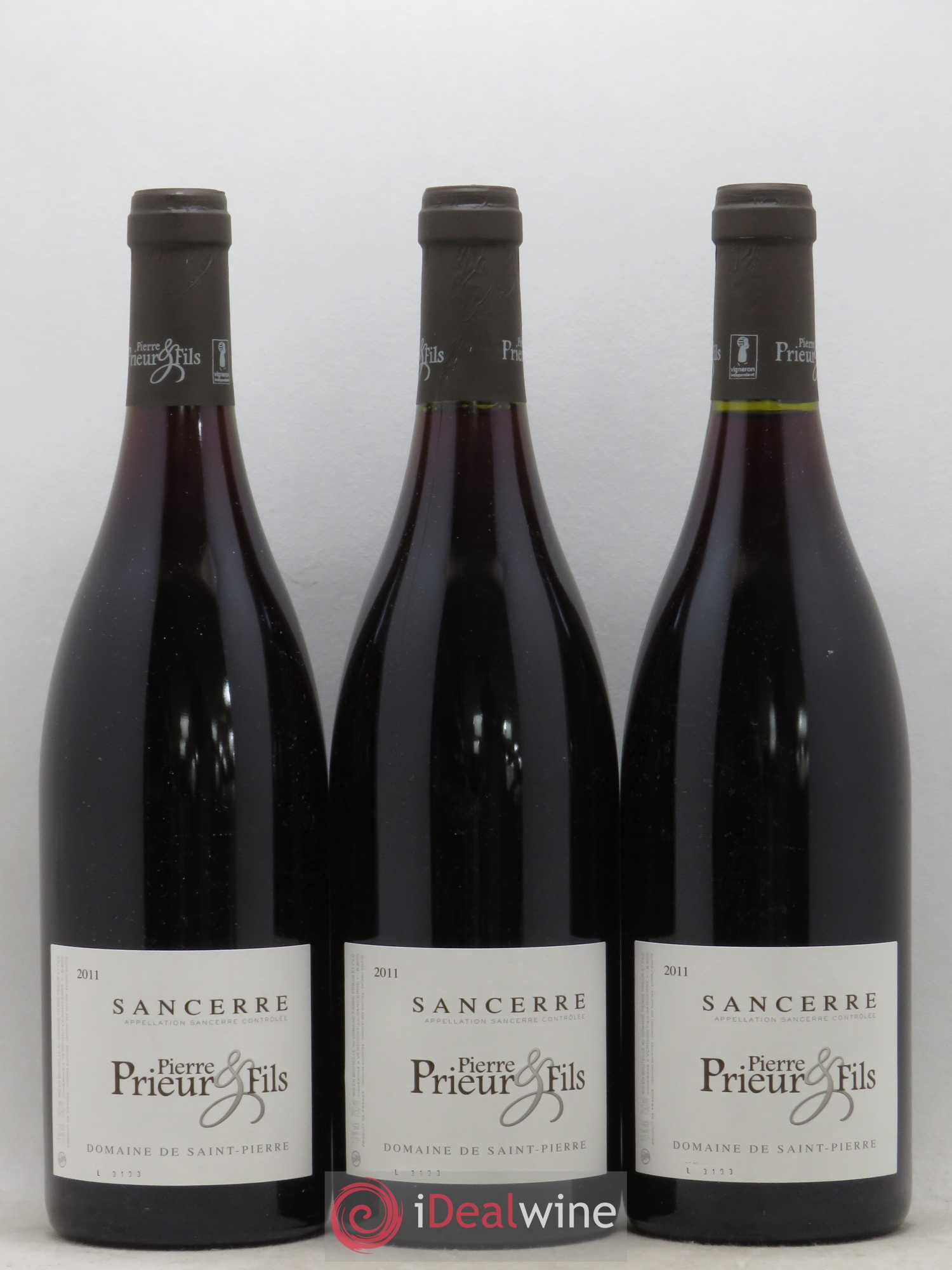 Sancerre Pierre Prieur 2011 - Posten von 3 Flaschen - 0