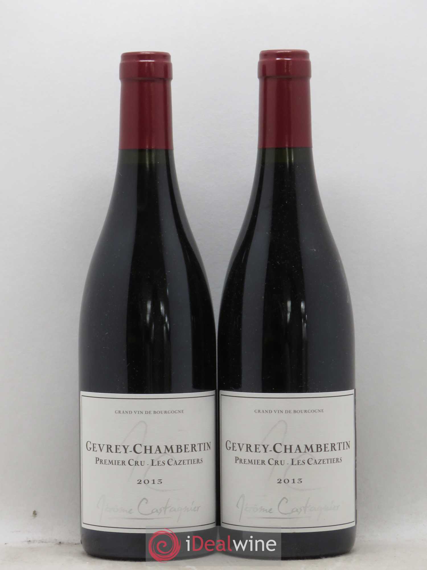 Gevrey-Chambertin 1er Cru Les Cazetiers Jerome Castagnier 2013 - Posten von 2 Flaschen - 0