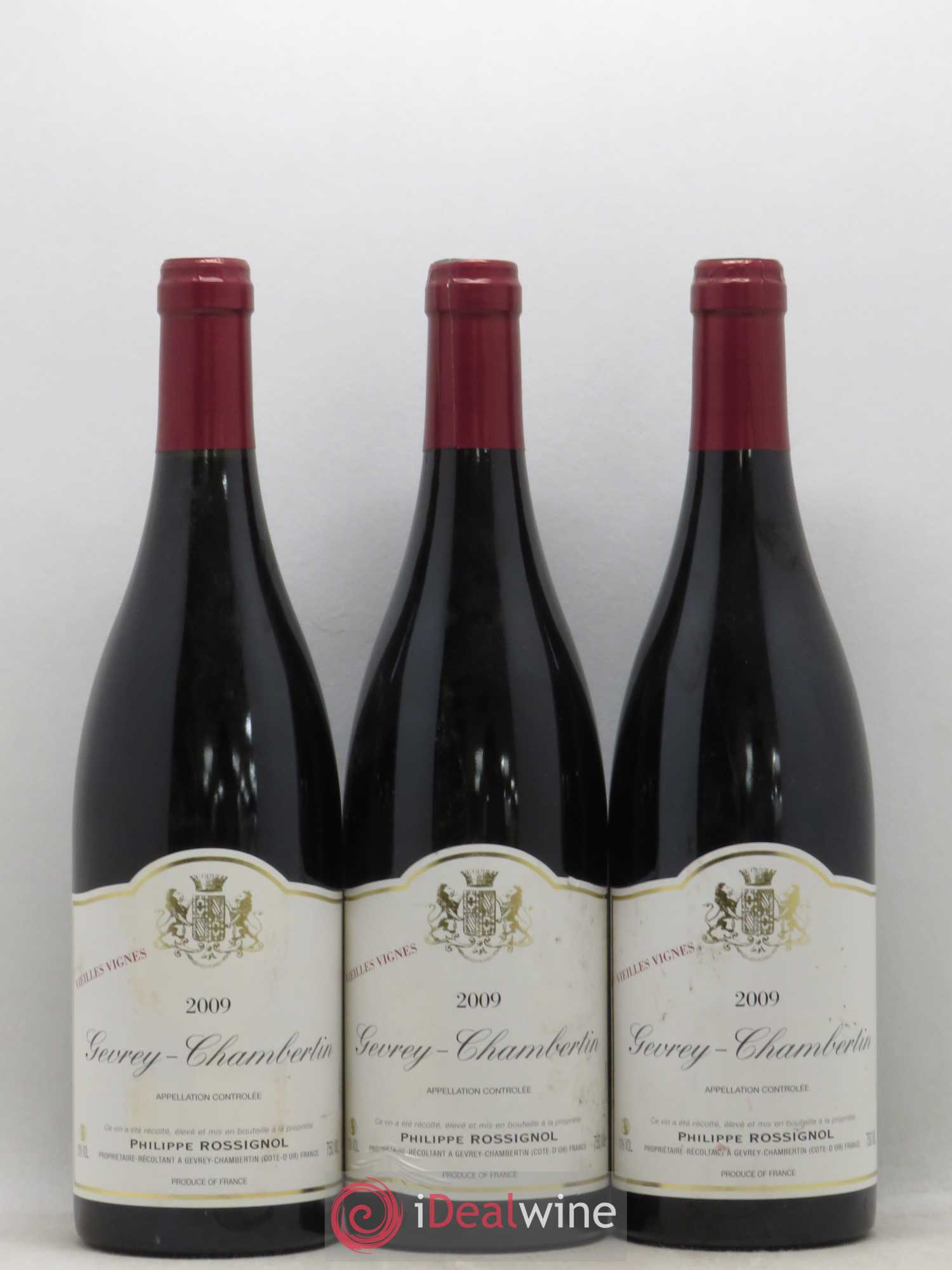 Gevrey-Chambertin Philippe Rossignol 2009 - Lot de 12 bouteilles - 2