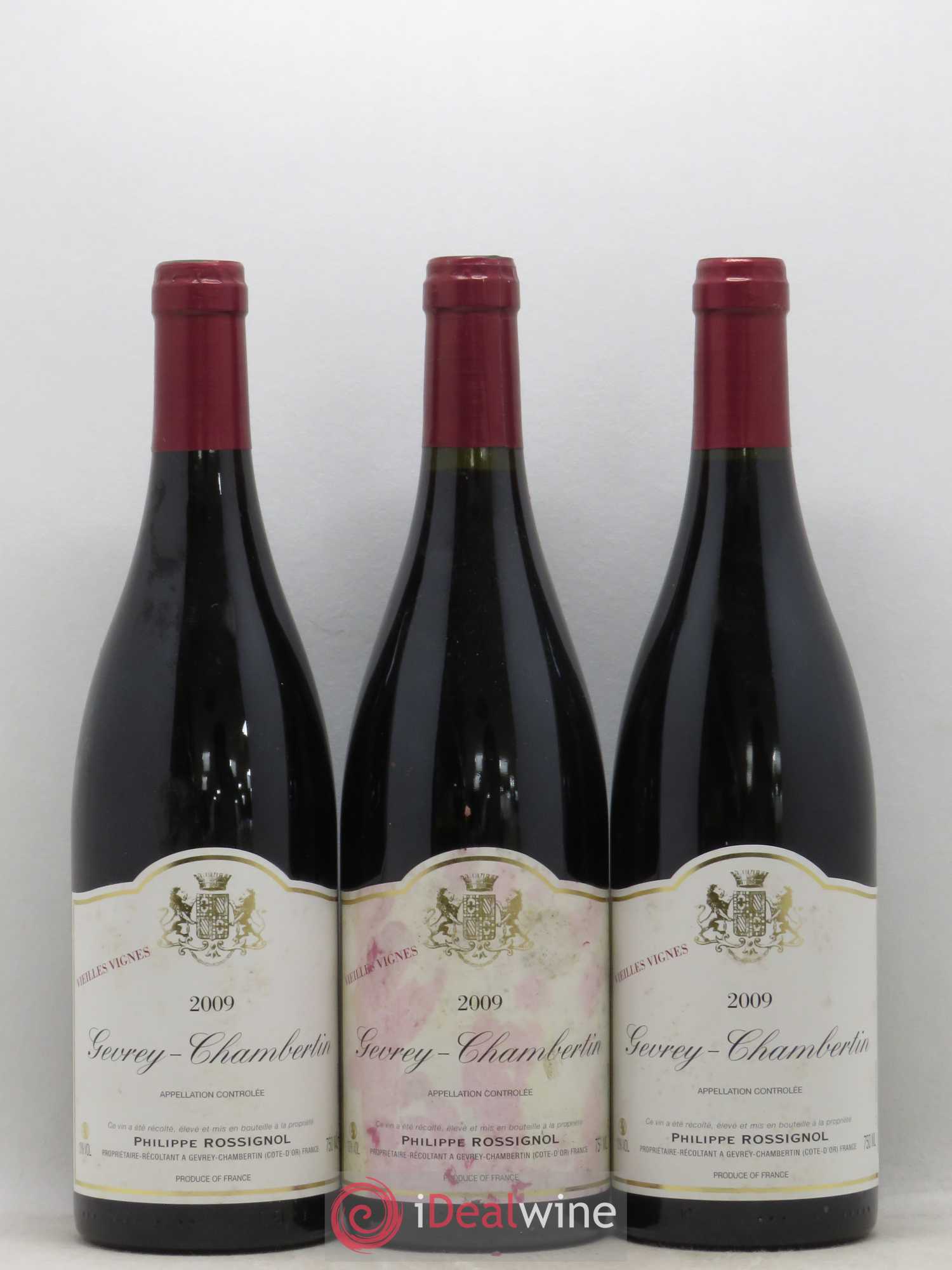 Gevrey-Chambertin Philippe Rossignol 2009 - Lot de 12 bouteilles - 3