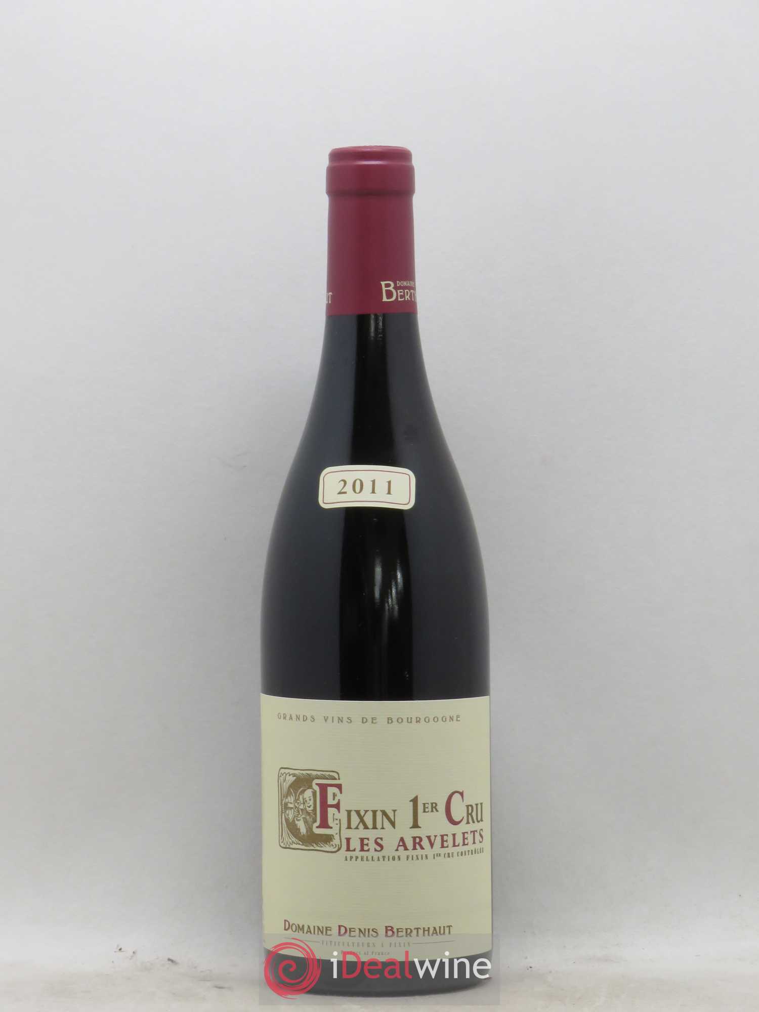Fixin 1er Cru Les Arvelets Domaine Berthaut 2011 - Posten von 1 Flasche - 0