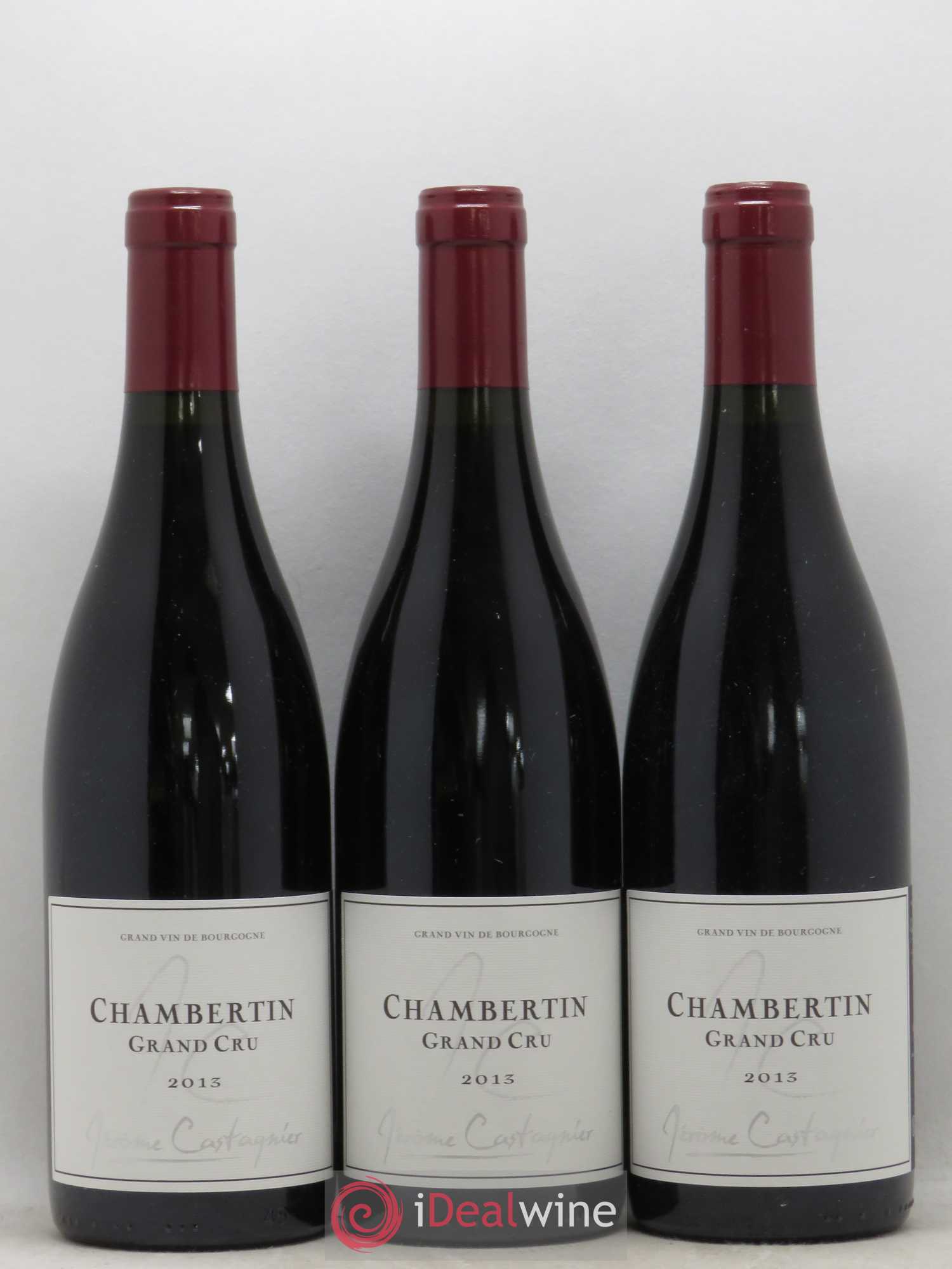 Chambertin Grand Cru Jerome Castagnier 2013 - Posten von 3 Flaschen - 0