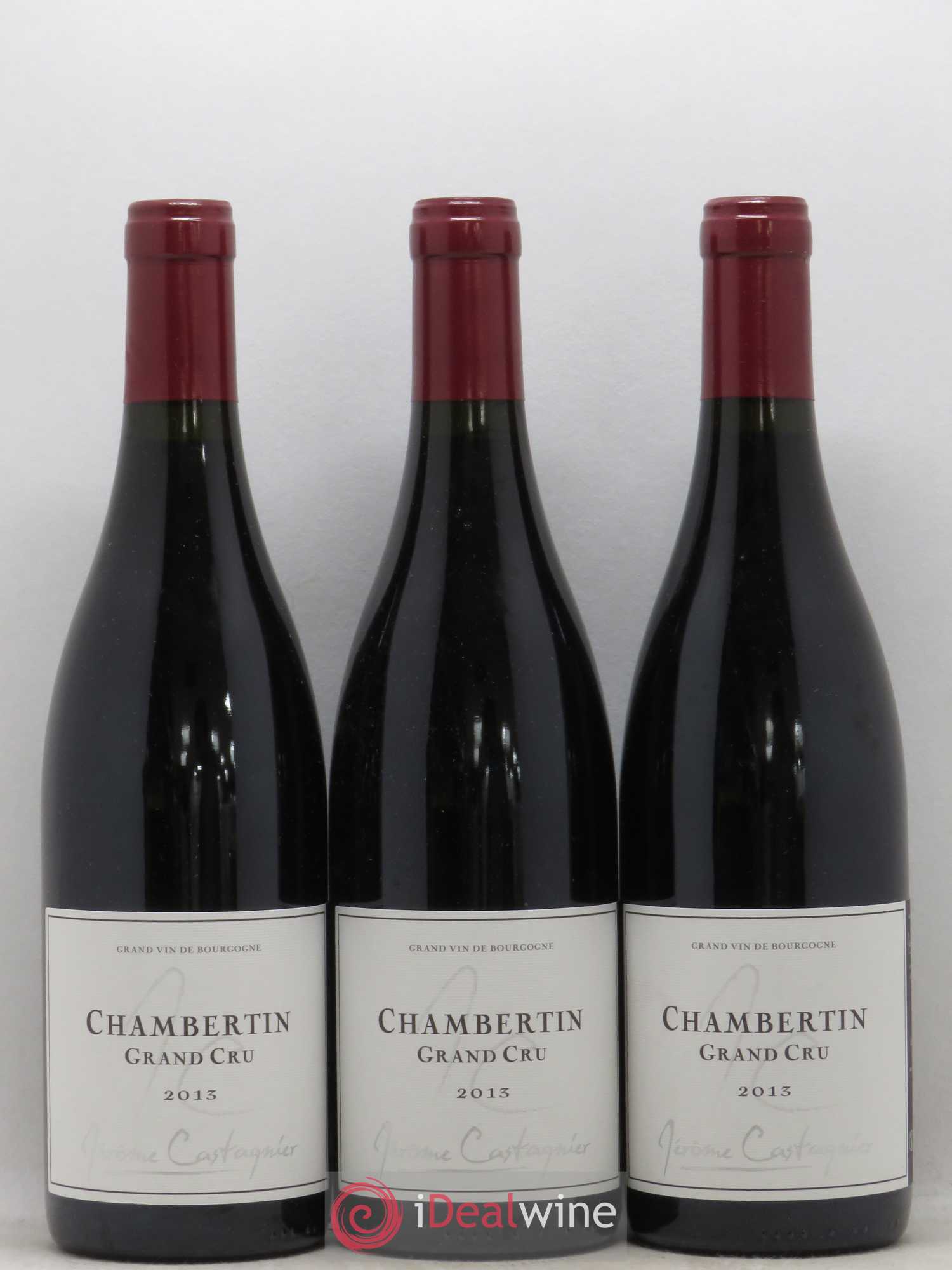 Chambertin Grand Cru Jerome Castagnier 2013 - Posten von 3 Flaschen - 0