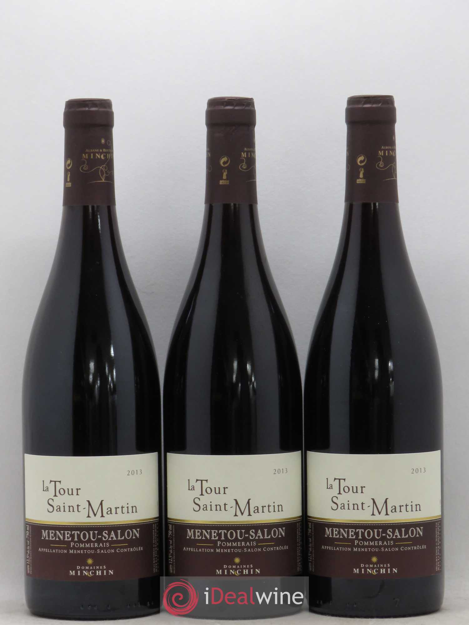 Menetou-Salon Pommerais La Tour Saint-Martin Domaine Minchin 2013 - Posten von 3 Flaschen - 0