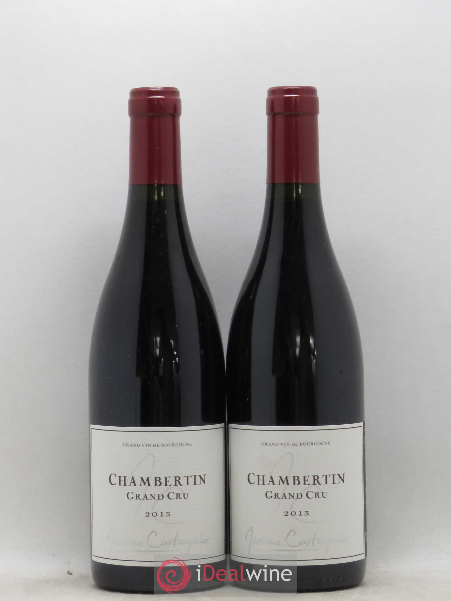 Chambertin Grand Cru Jerome Castagnier 2013 - Posten von 2 Flaschen - 0