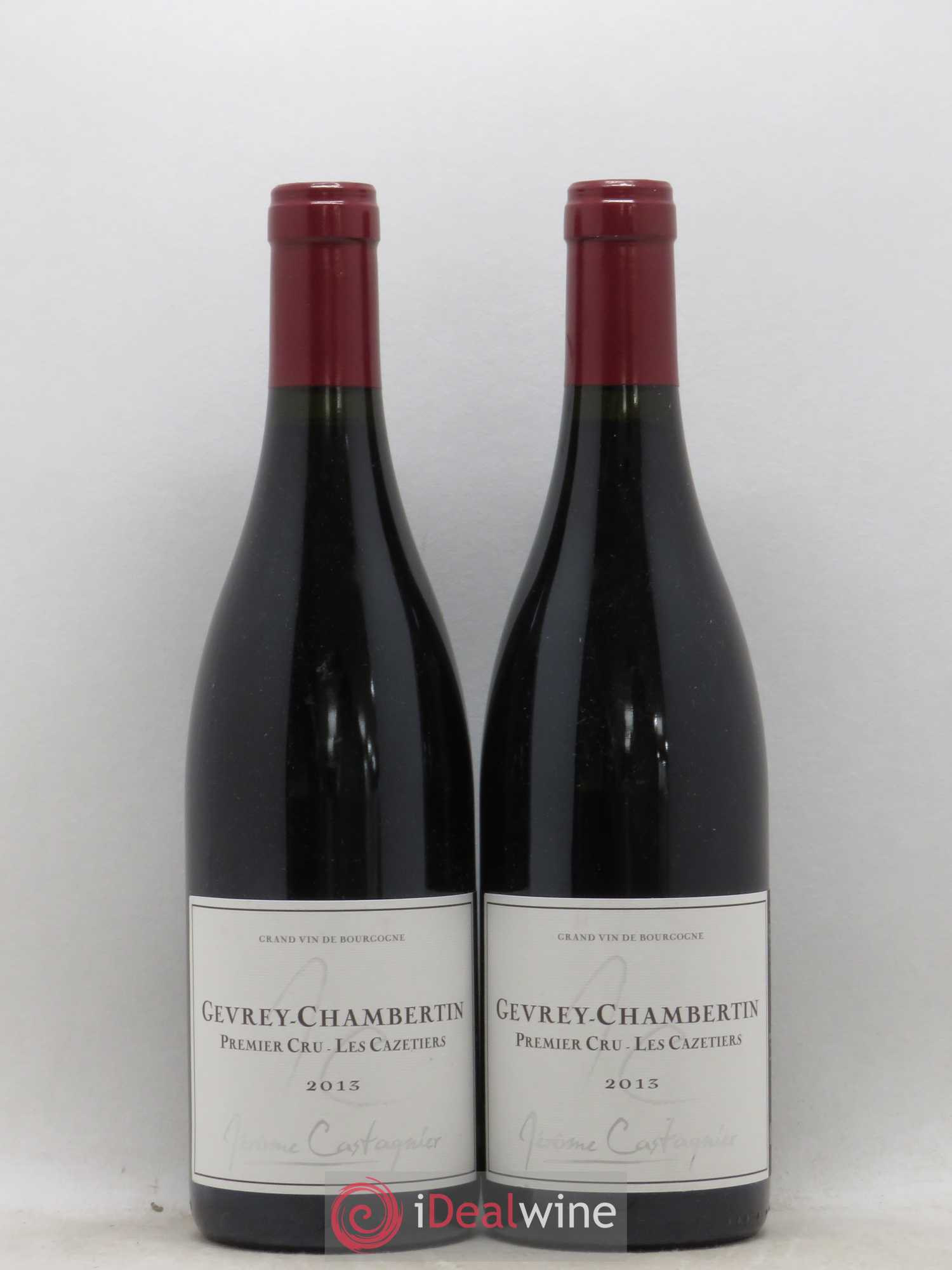 Gevrey-Chambertin 1er Cru Les Cazetiers Jerome Castagnier 2013 - Posten von 2 Flaschen - 0