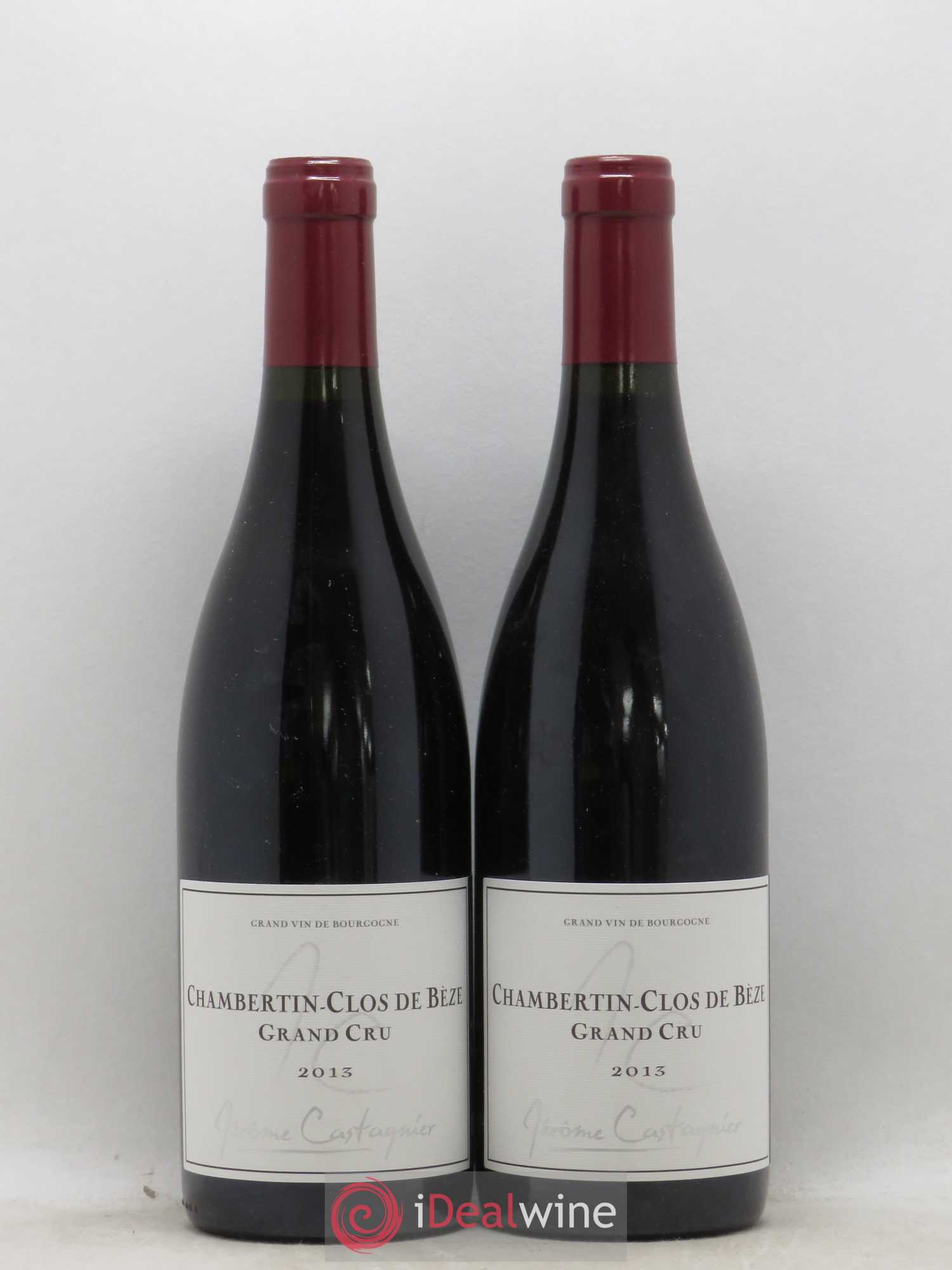 Chambertin Clos de Bèze Grand Cru Jerome Castagnier 2013 - Lot de 2 bouteilles - 0
