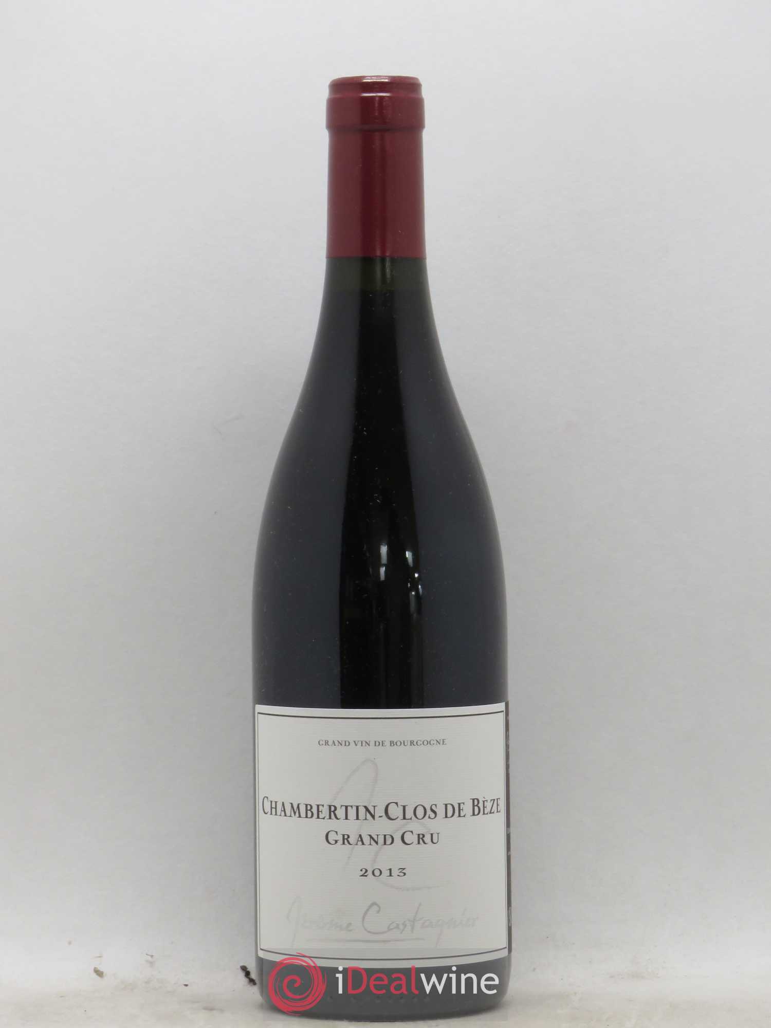 Chambertin Clos de Bèze Grand Cru Jerome Castagnier 2013 - Lot de 1 bouteille - 0