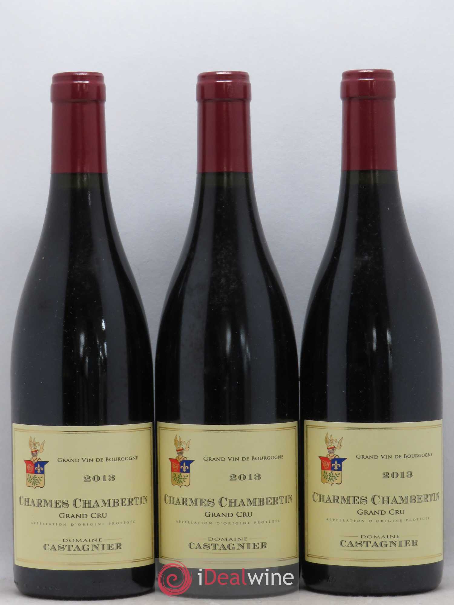Charmes-Chambertin Grand Cru Castagnier (Domaine) 2013 - Lot de 3 bouteilles - 0