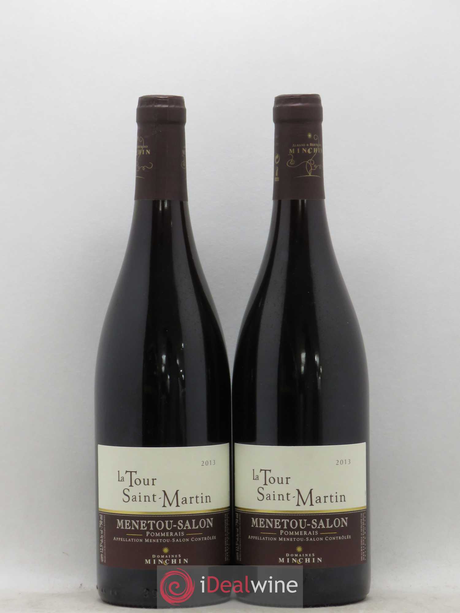 Menetou-Salon Pommerais La Tour Saint-Martin Domaine Minchin (sans prix de réserve) 2013 - Posten von 2 Flaschen - 0