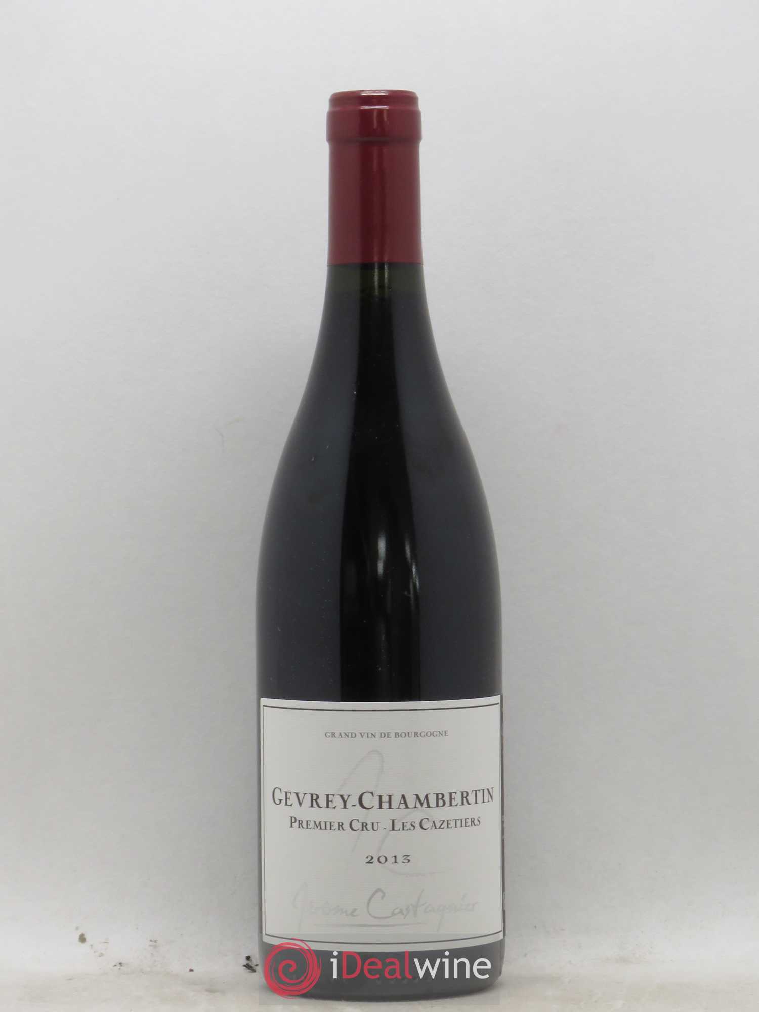 Gevrey-Chambertin 1er Cru Les Cazetiers Jerome Castagnier 2013 - Posten von 1 Flasche - 0