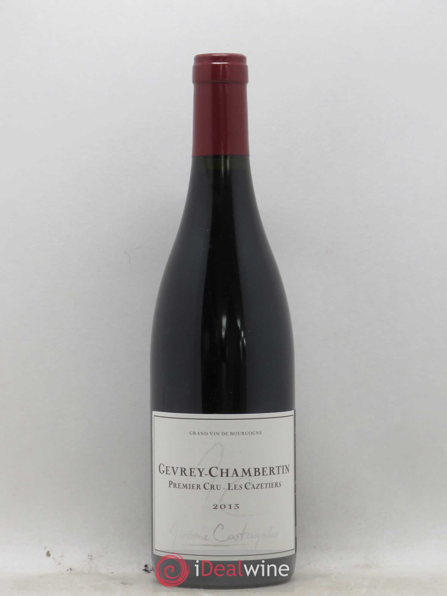 Gevrey-Chambertin 1er Cru Les Cazetiers Jerome Castagnier 2013 - Posten von 1 Flasche - 0