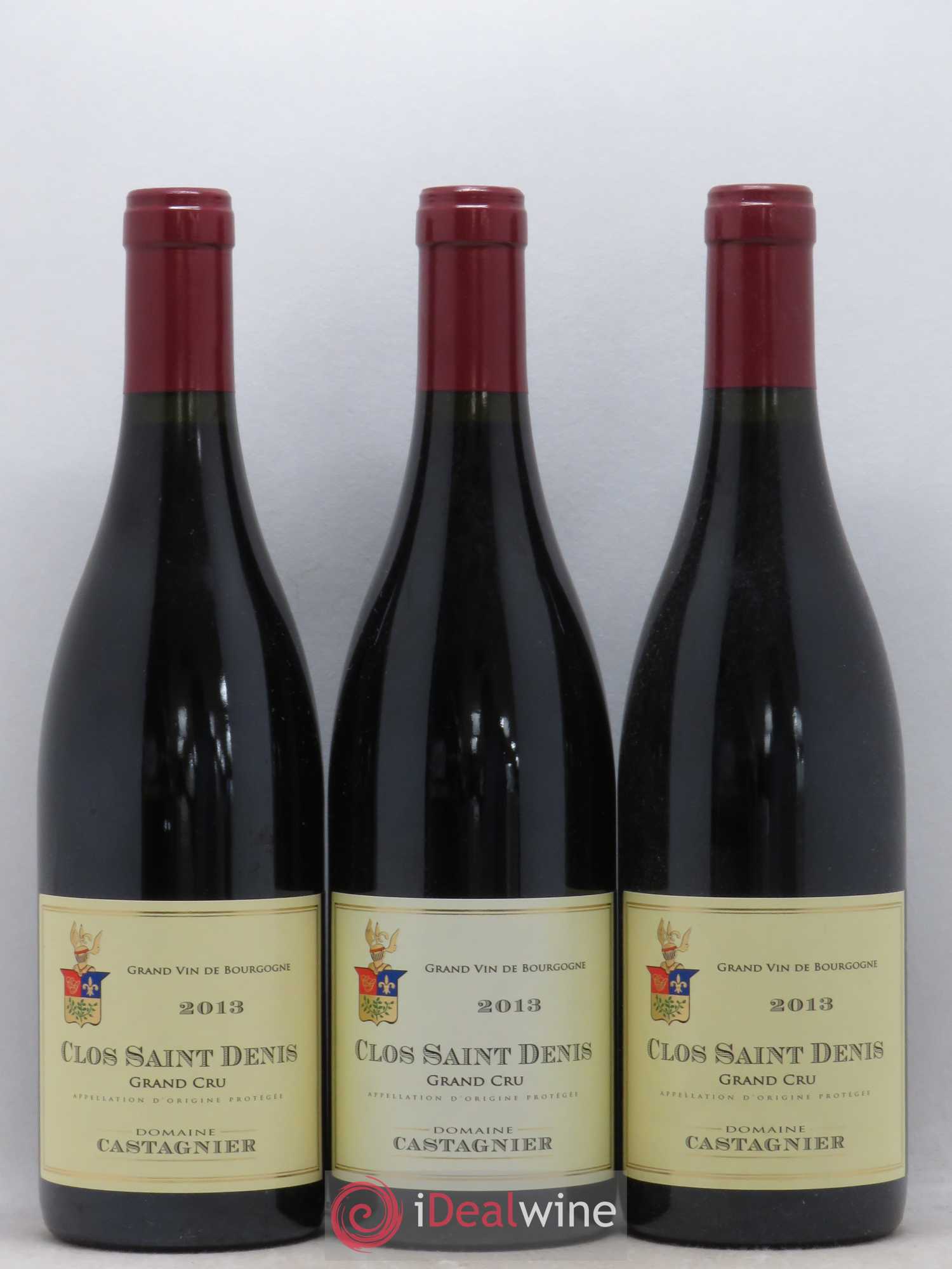 Clos Saint-Denis Grand Cru Castagnier (Domaine) 2013 - Lot de 3 bouteilles - 0