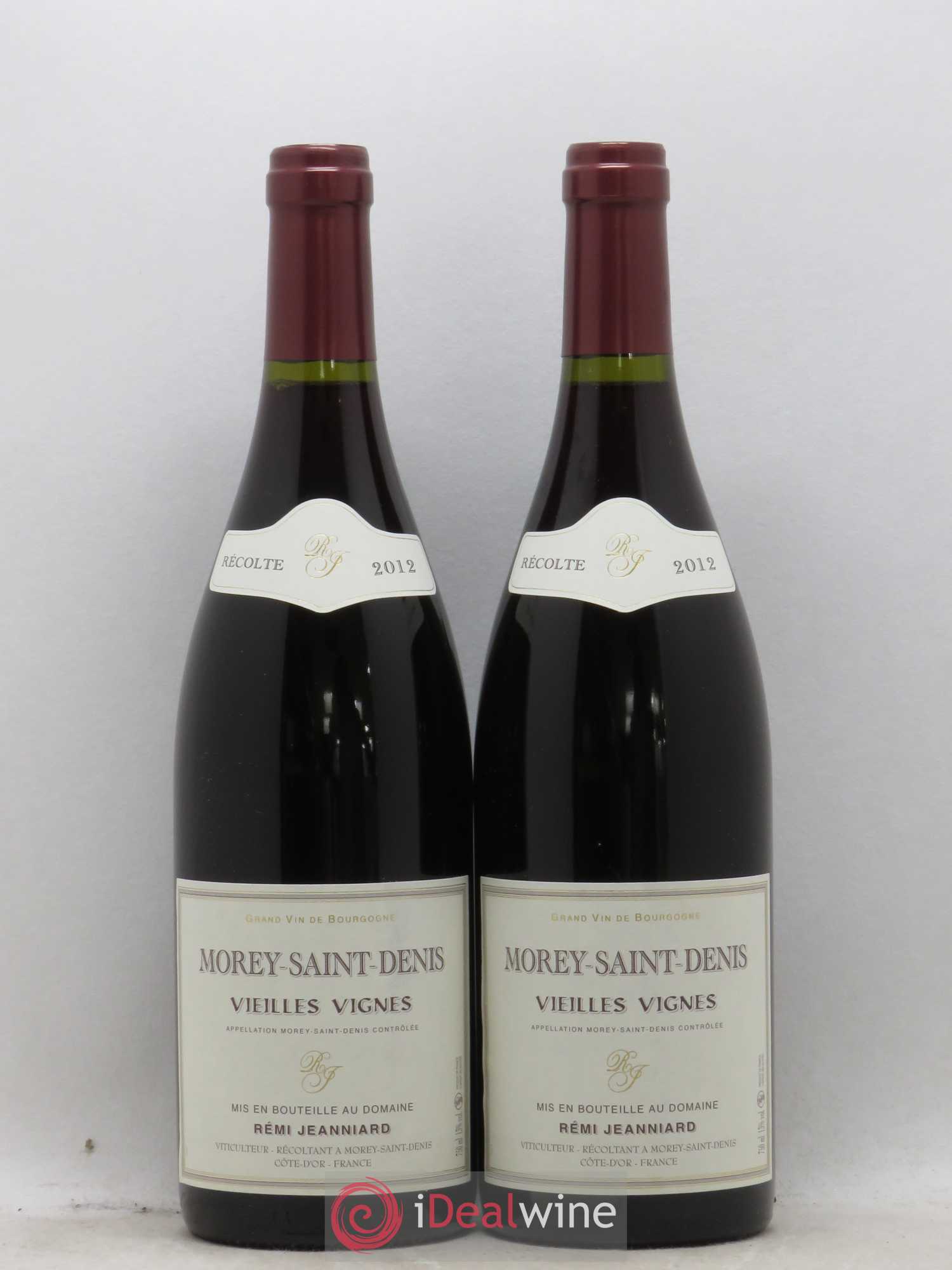Morey-Saint-Denis Vieilles Vignes Remi Jeanniard 2012 - Lot de 2 bouteilles - 0