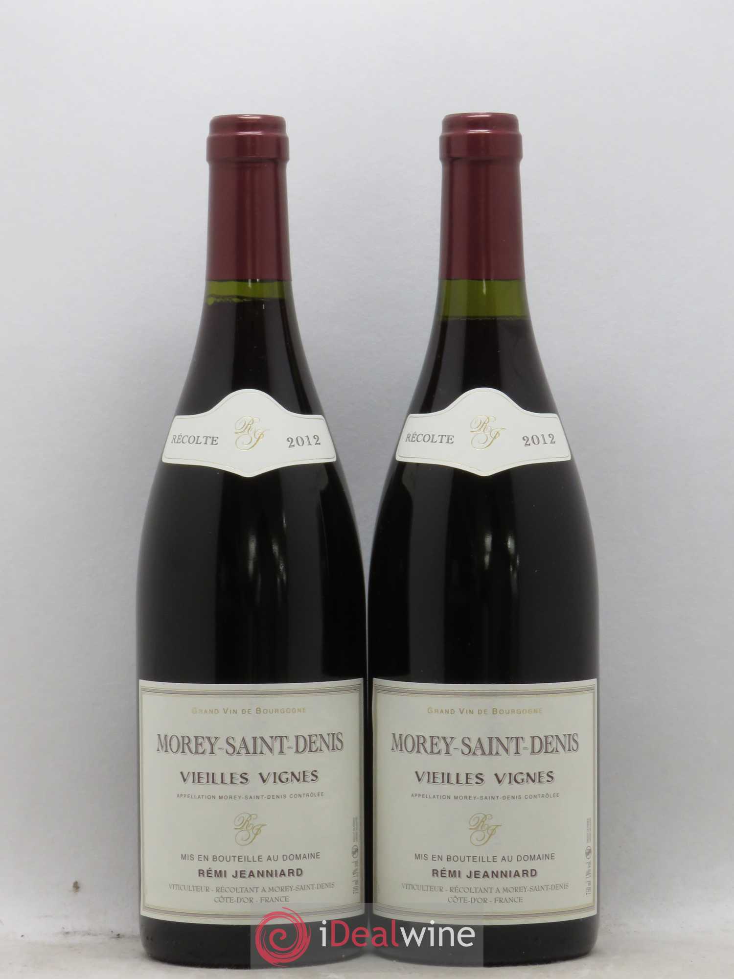 Morey-Saint-Denis Vieilles Vignes Remi Jeanniard 2012 - Lot de 2 bouteilles - 0