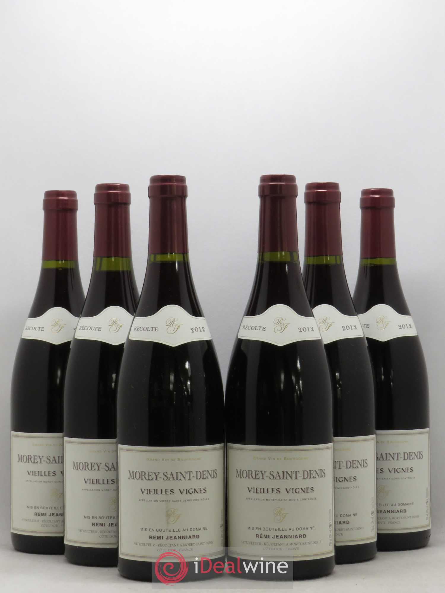 Morey-Saint-Denis Vieilles Vignes Remi Jeanniard 2012 - Lot de 6 bouteilles - 0