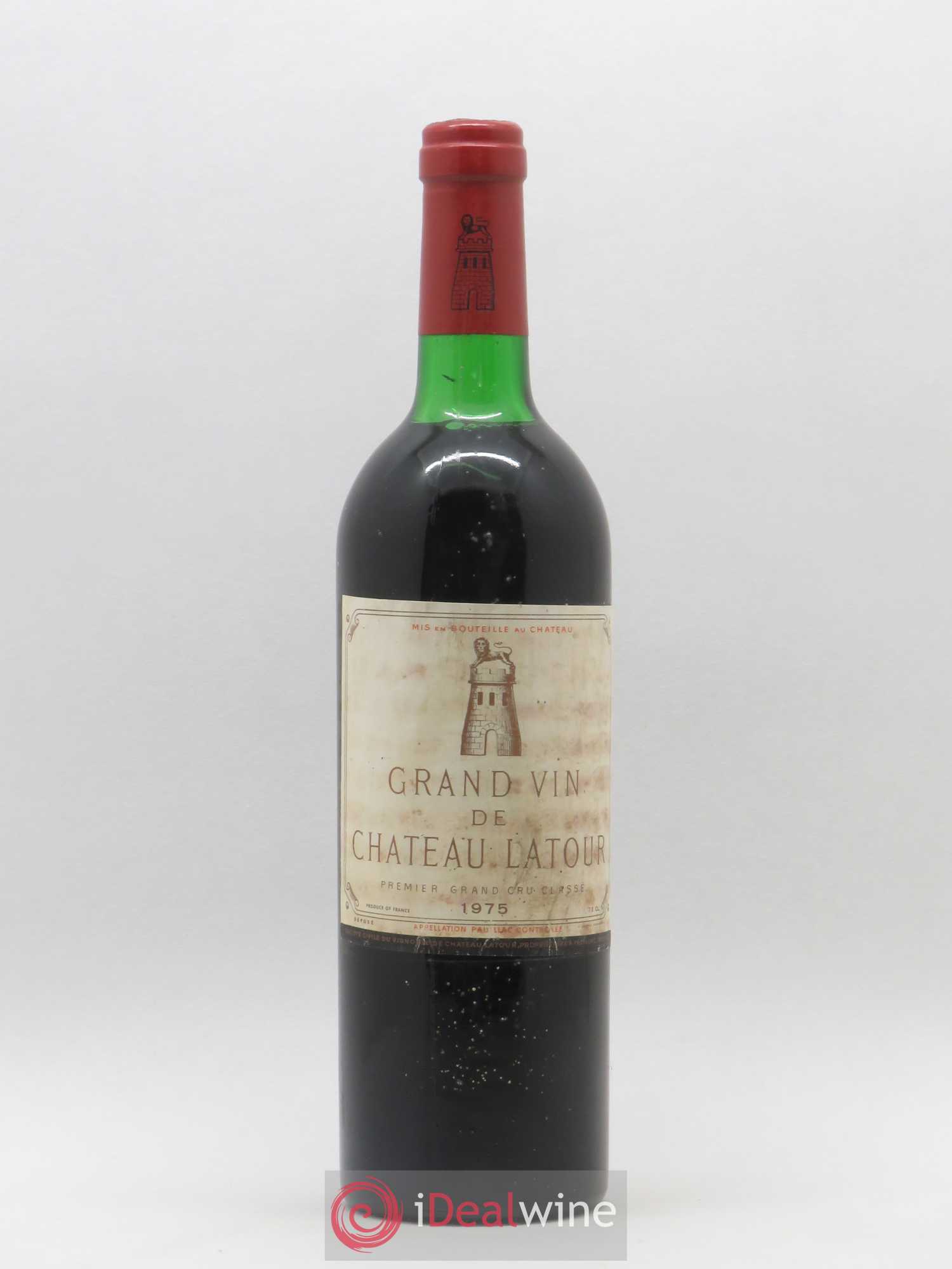 Château Latour 1er Grand Cru Classé 1975 - Lot de 1 bouteille - 0