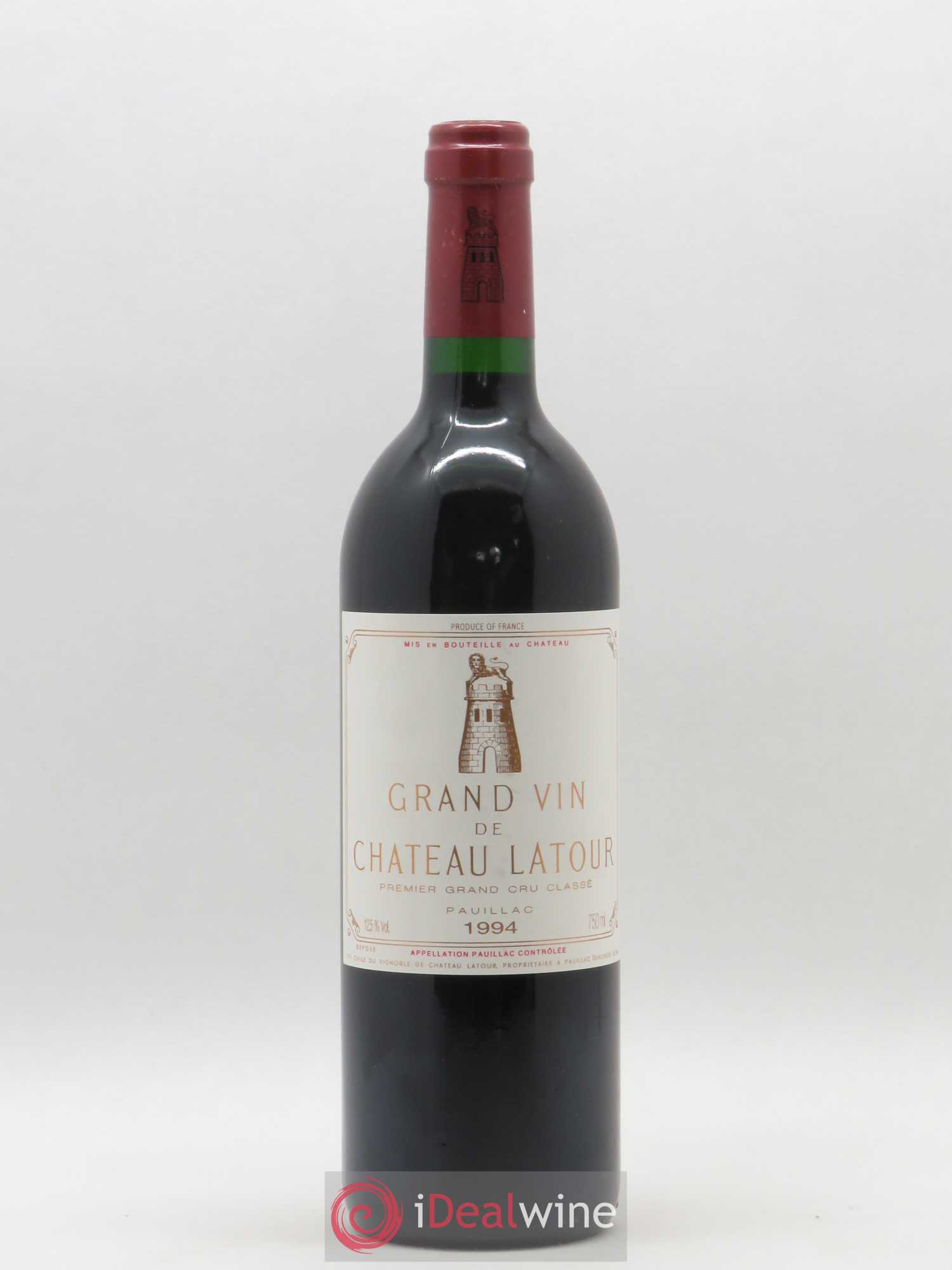 Château Latour 1er Grand Cru Classé 1994 - Lot de 1 bouteille - 0