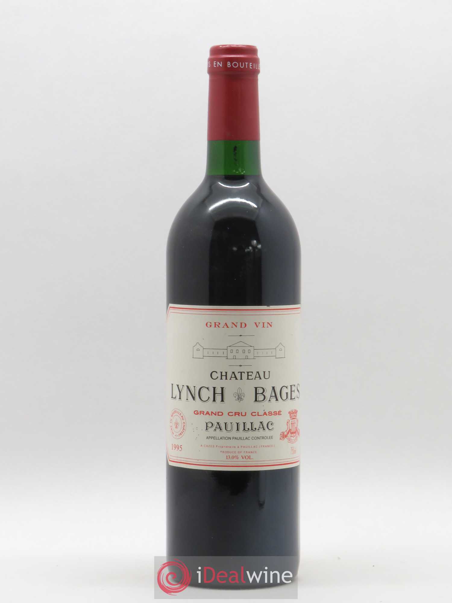 Château Lynch Bages 5ème Grand Cru Classé 1995 - Lot de 1 bouteille - 0