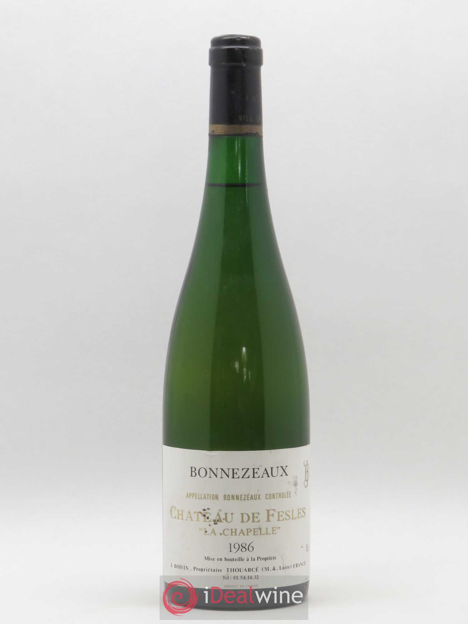 Bonnezeaux La Chapelle Château de Fesles 1986 - Lotto di 1 bottiglia - 0