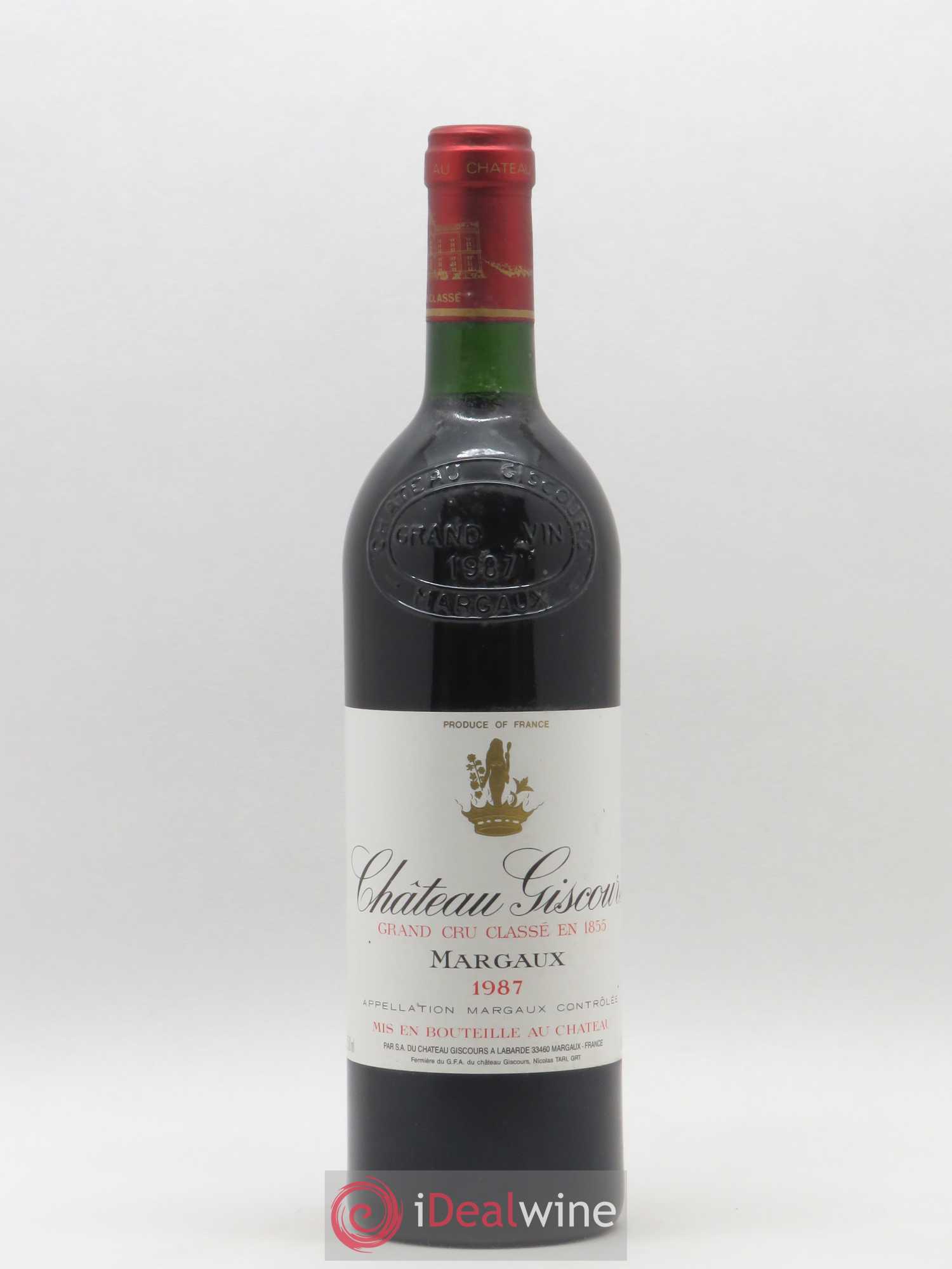 Château Giscours 3ème Grand Cru Classé 1987 - Lot de 1 bouteille - 0