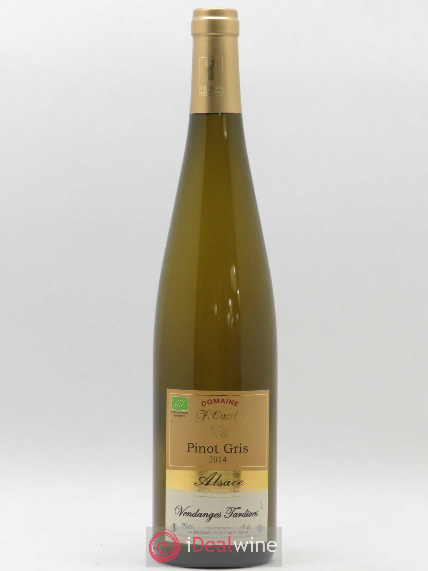 Pinot Gris (Tokay) Vendanges Tardives Domaine F. Engel 2014 - Lotto di 1 bottiglia - 0